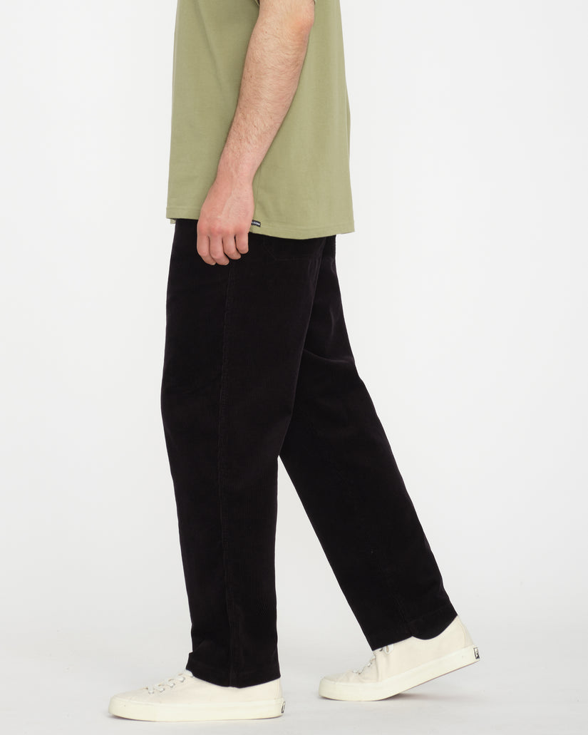 Psychstone Elasticated Waist Trousers - Black