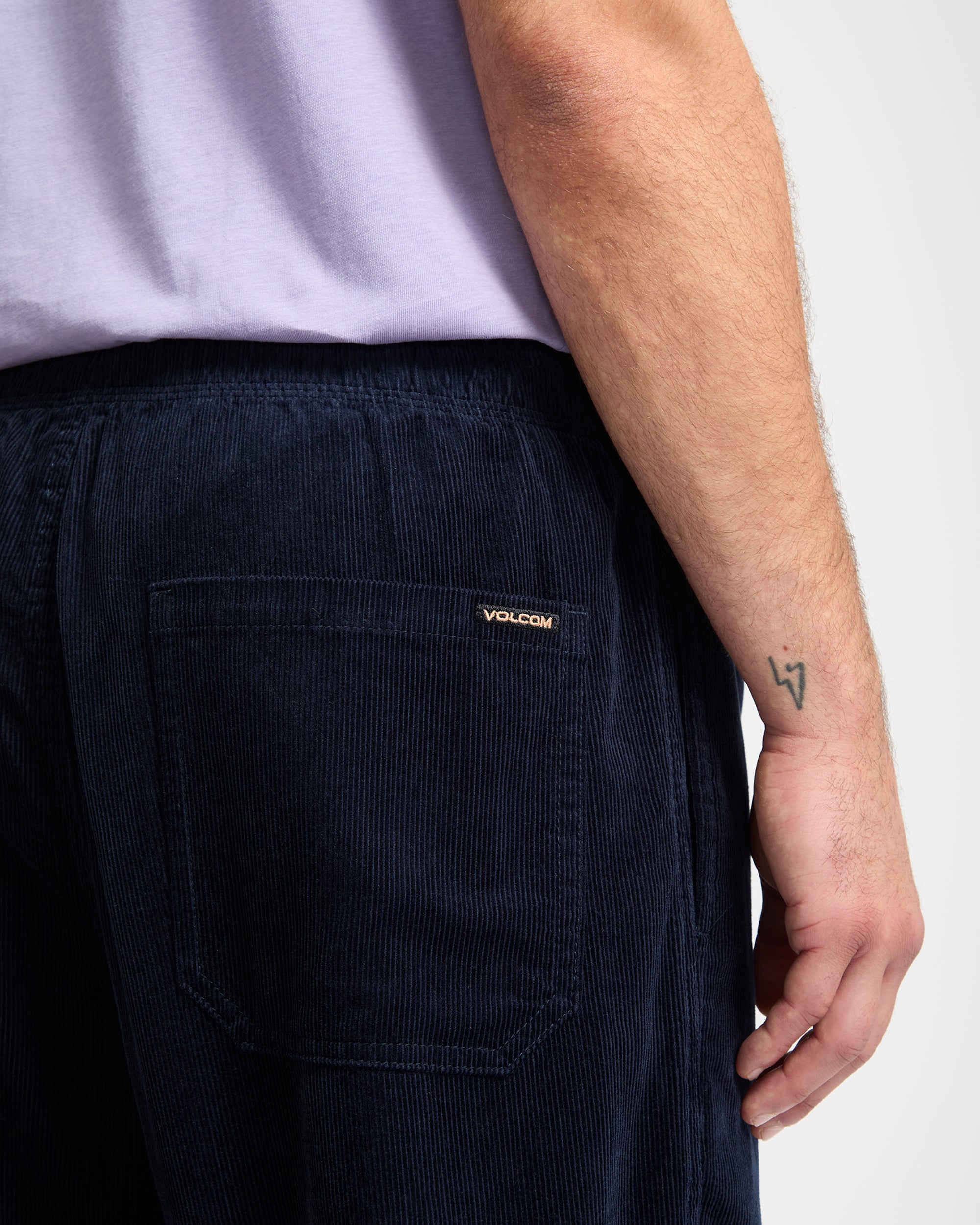 Psychstone Elasticated Waist Trousers - Navy - Men - Volcom EU
