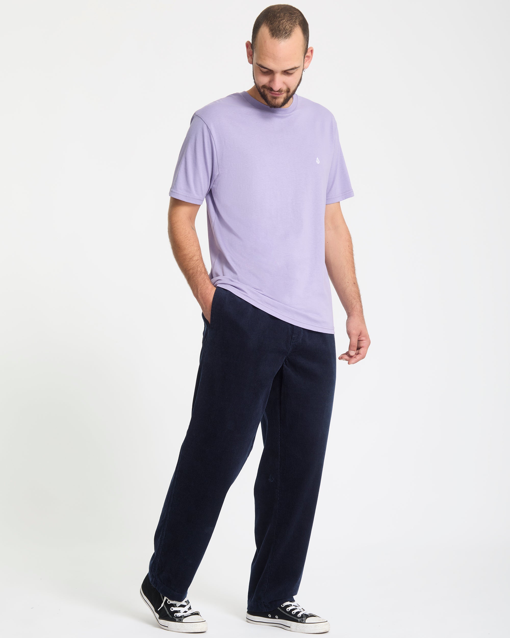 Psychstone Elasticated Waist Trousers - Navy - Men - Volcom EU