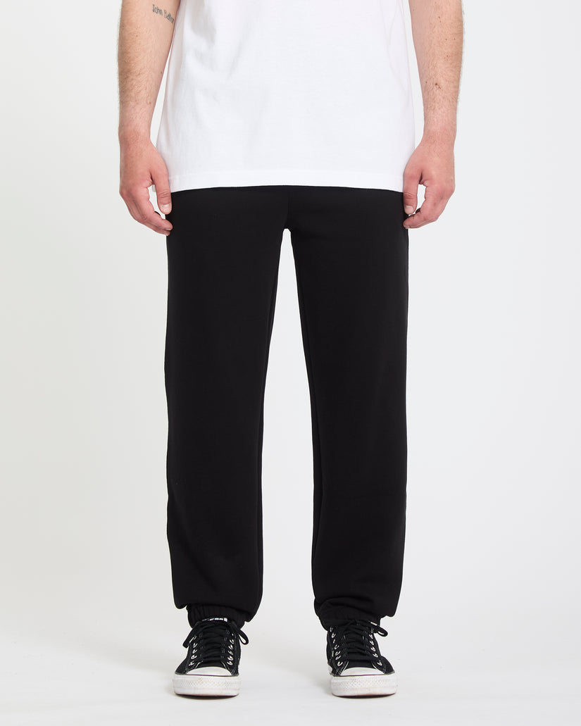 Single Stone Fleece Jogger - Black