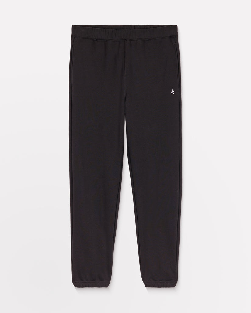 Single Stone Fleece Jogger - Black