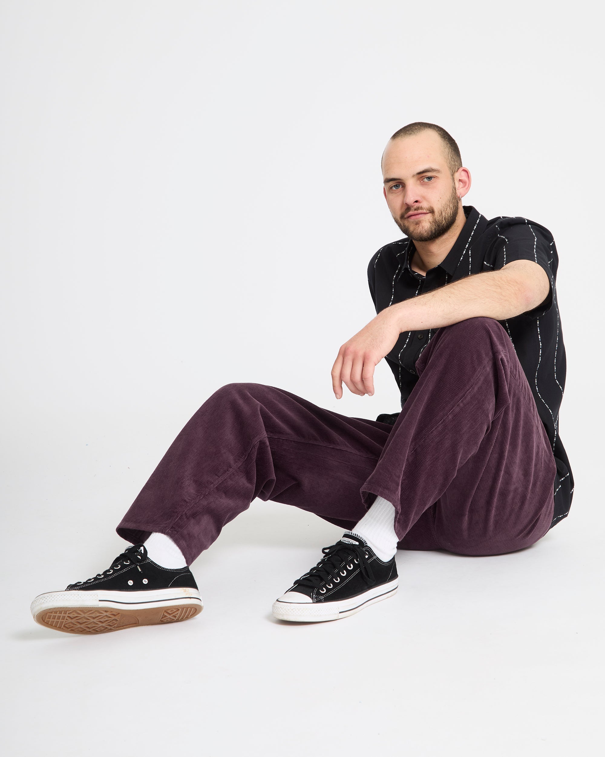 Freazy Loose Elasticated Waist Trousers - Pistol Punch - Men