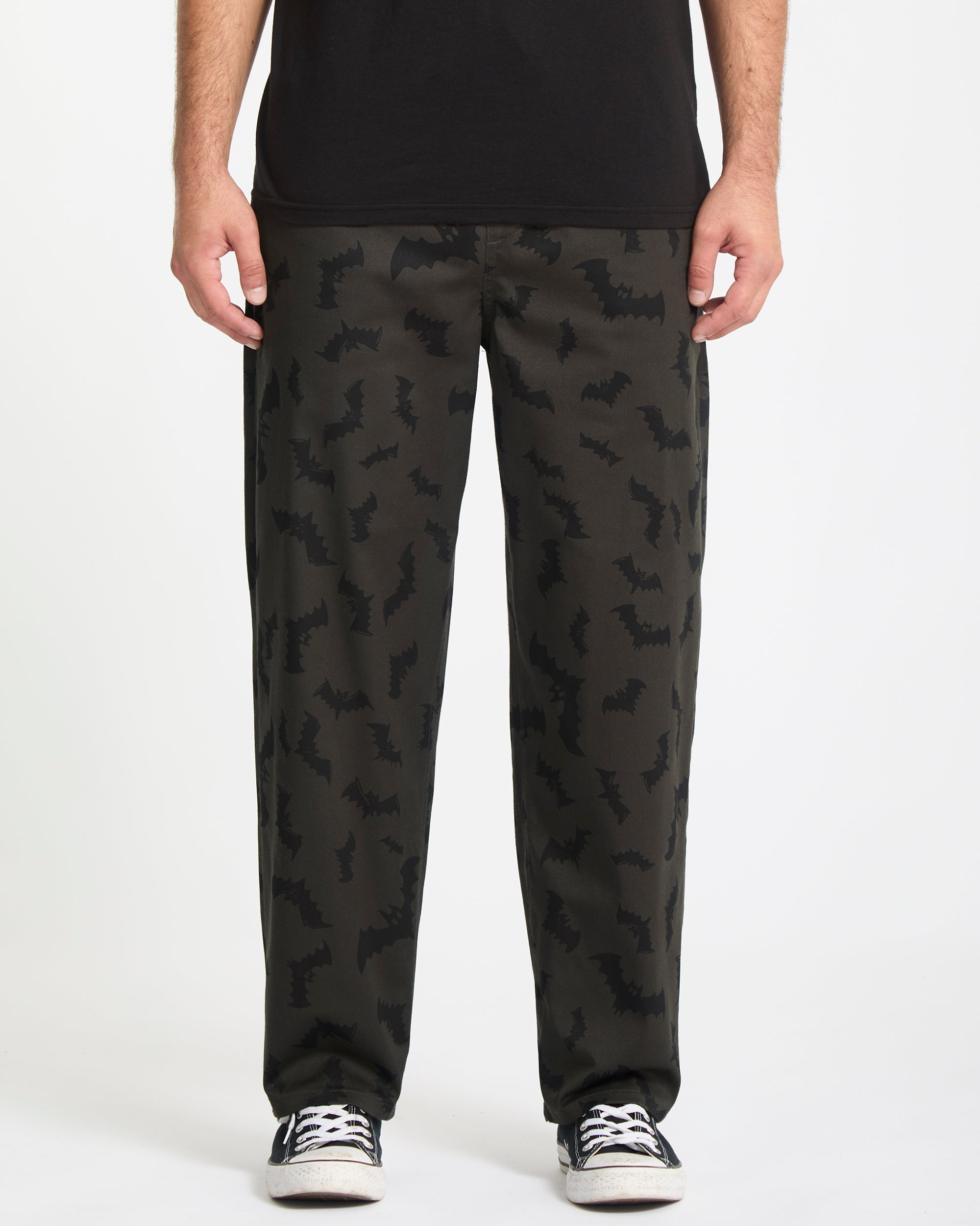 Psychstone Elasticated Waist Trousers - Navy - Men - Volcom EU