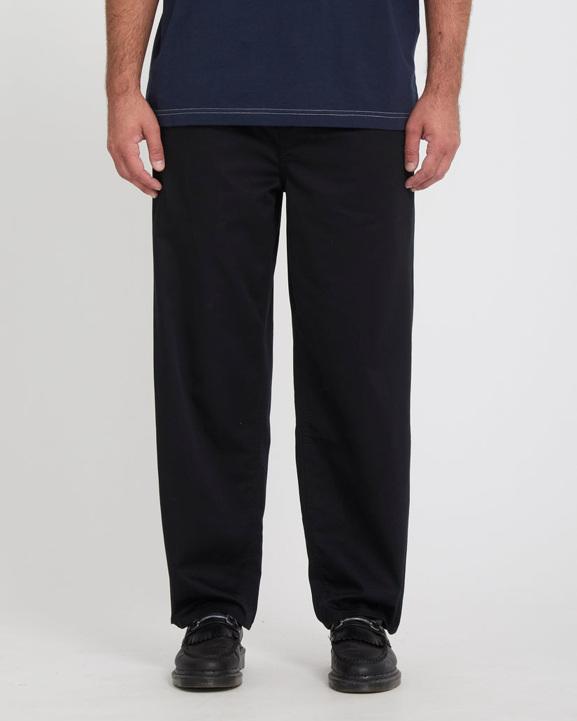 Freazy Loose Trousers - Black