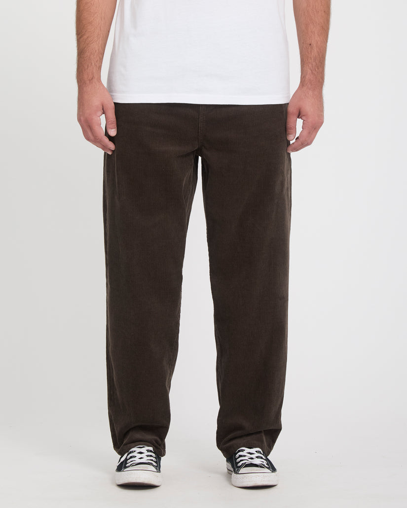 Freazy Loose Corduroy Trousers - Wren
