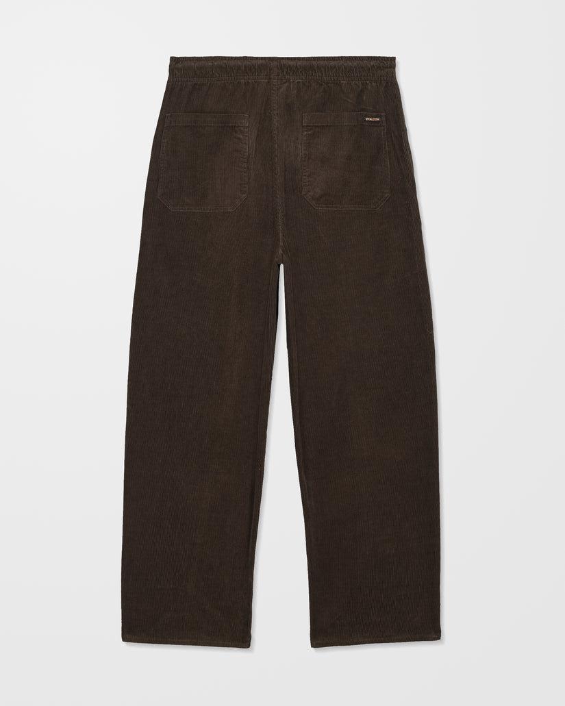 Freazy Loose Corduroy Trousers - Wren
