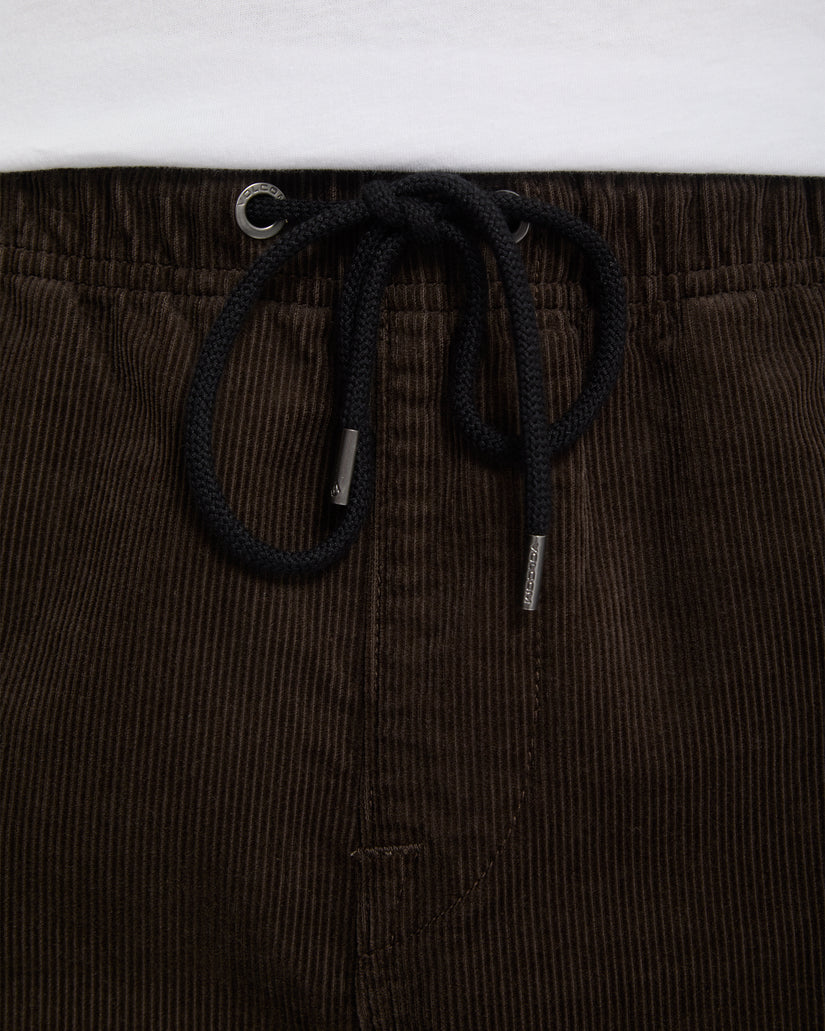 Freazy Loose Corduroy Trousers - Wren