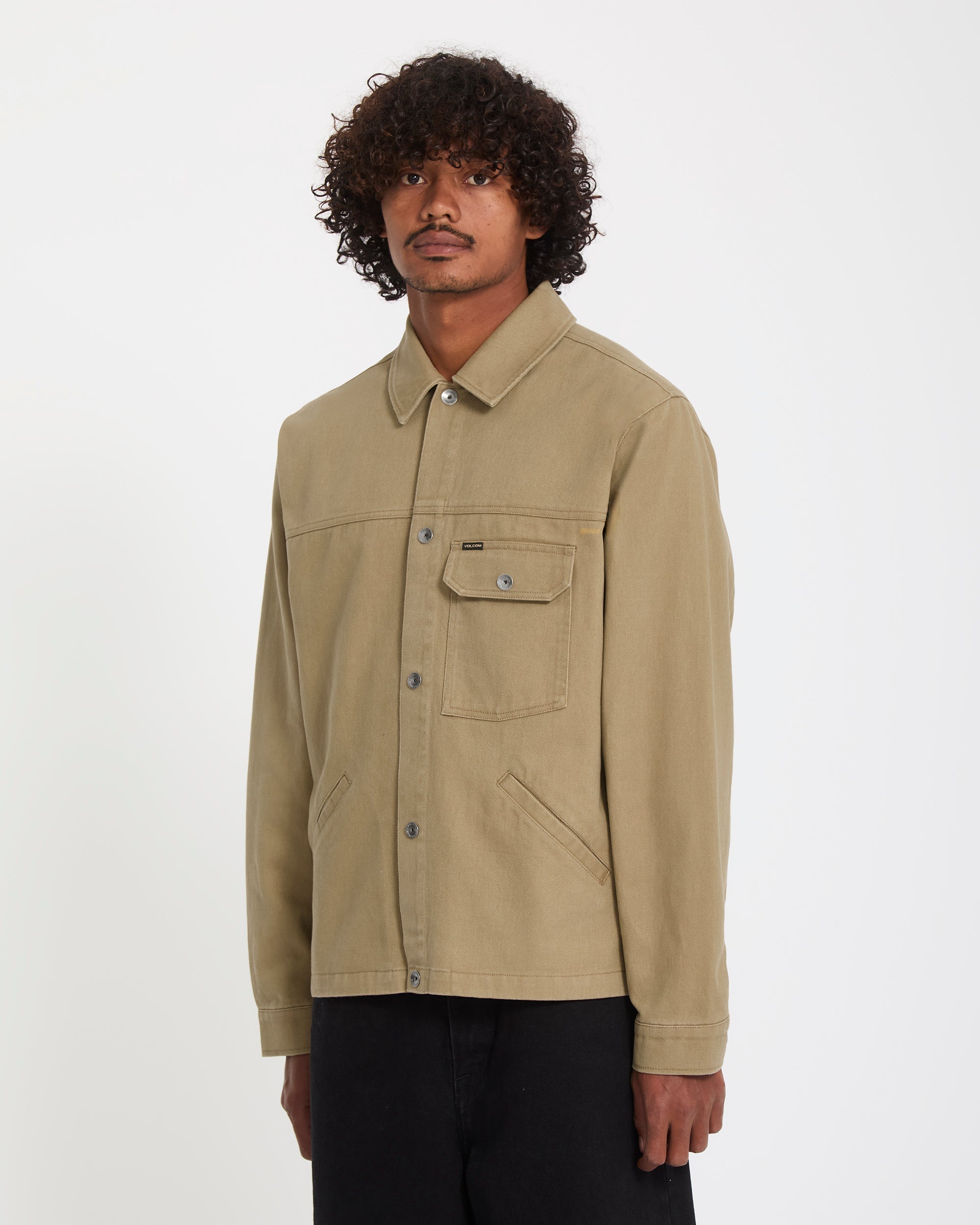 Lostcontrol Jacket - Dark Khaki - Men - Volcom EU – Volcom Europe