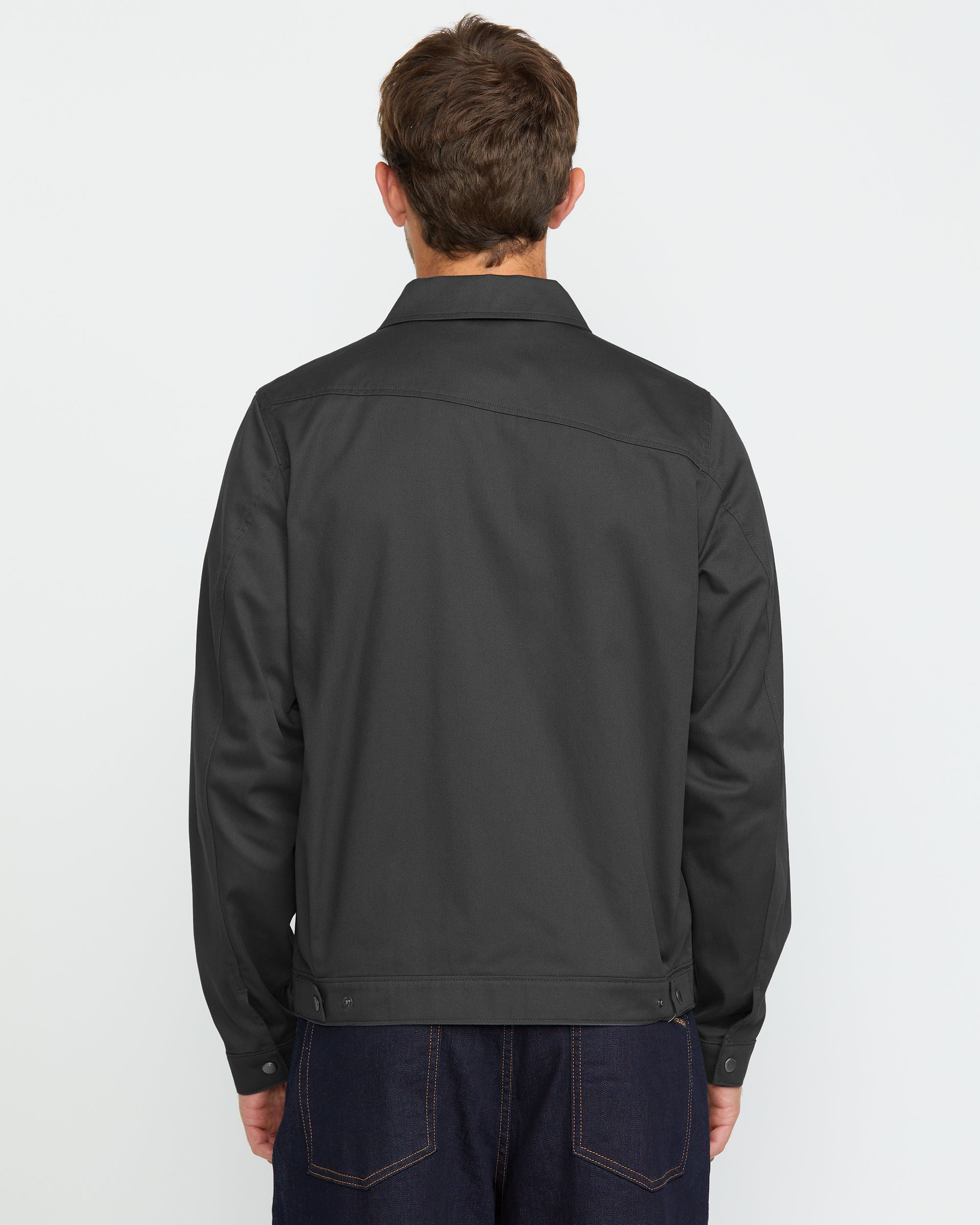 Voider Jacket - ASPHALT BLACK - Men - Volcom EU – Volcom Europe