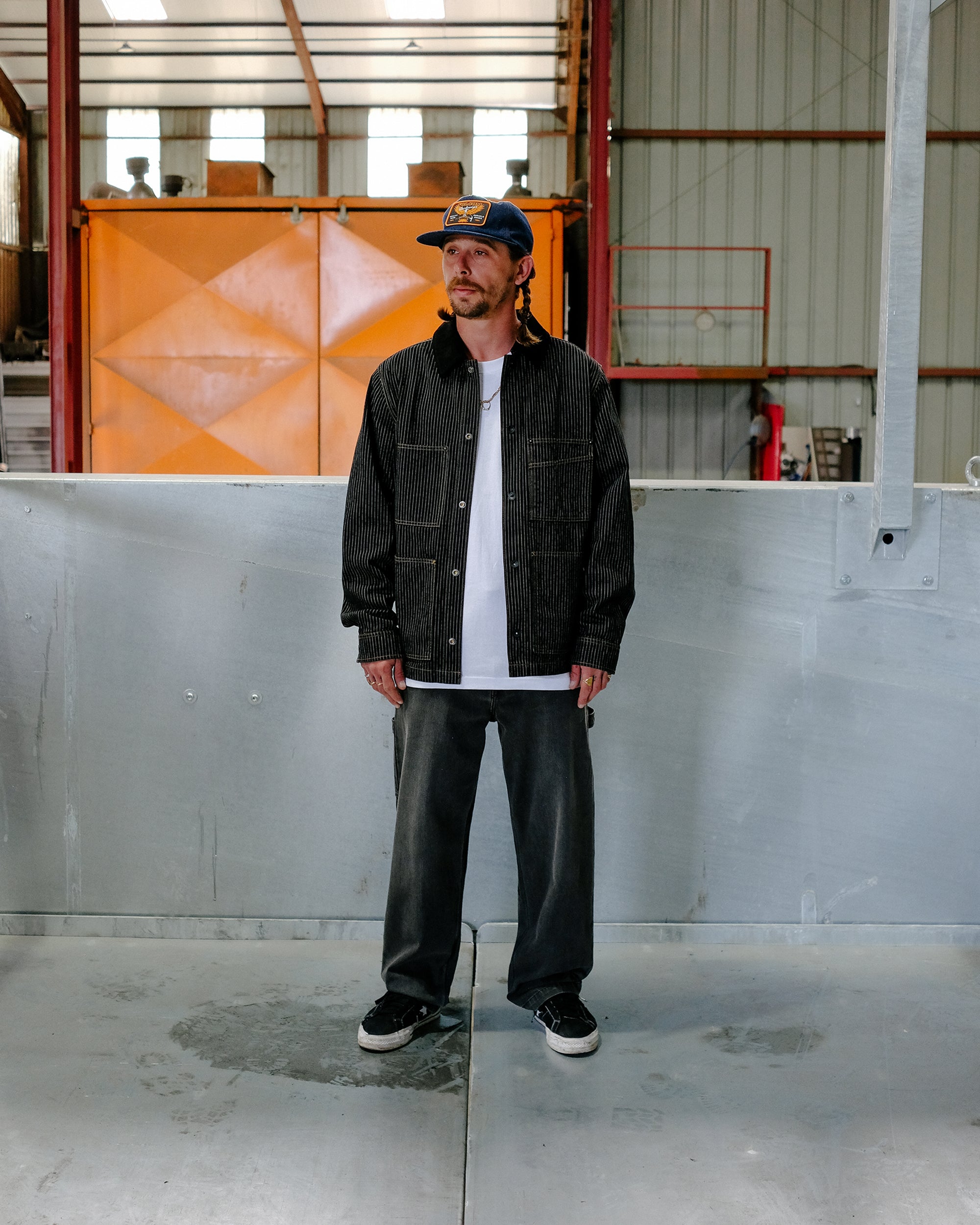 Work Dialed Jacket - Black Stripe - Men - Volcom EU – Volcom Europe