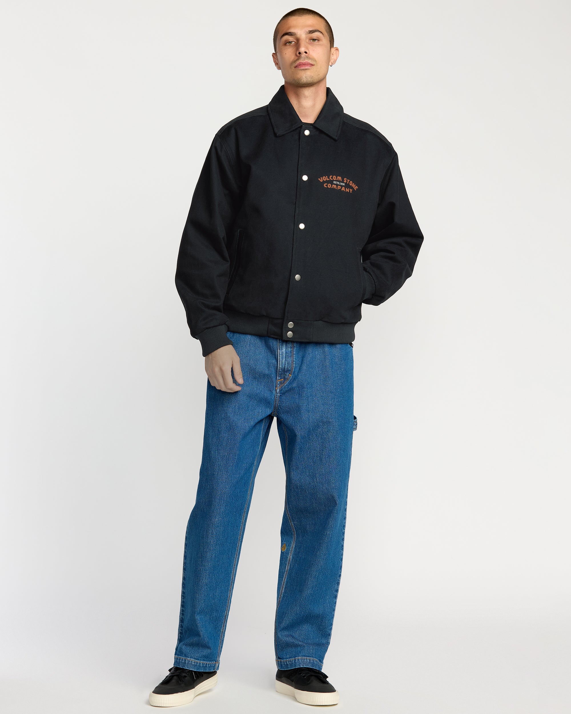 VOLCOM ブラックジャケット US/EU-S Highsiders Jacket - Black - Men - Volcom EU – Volcom Europe