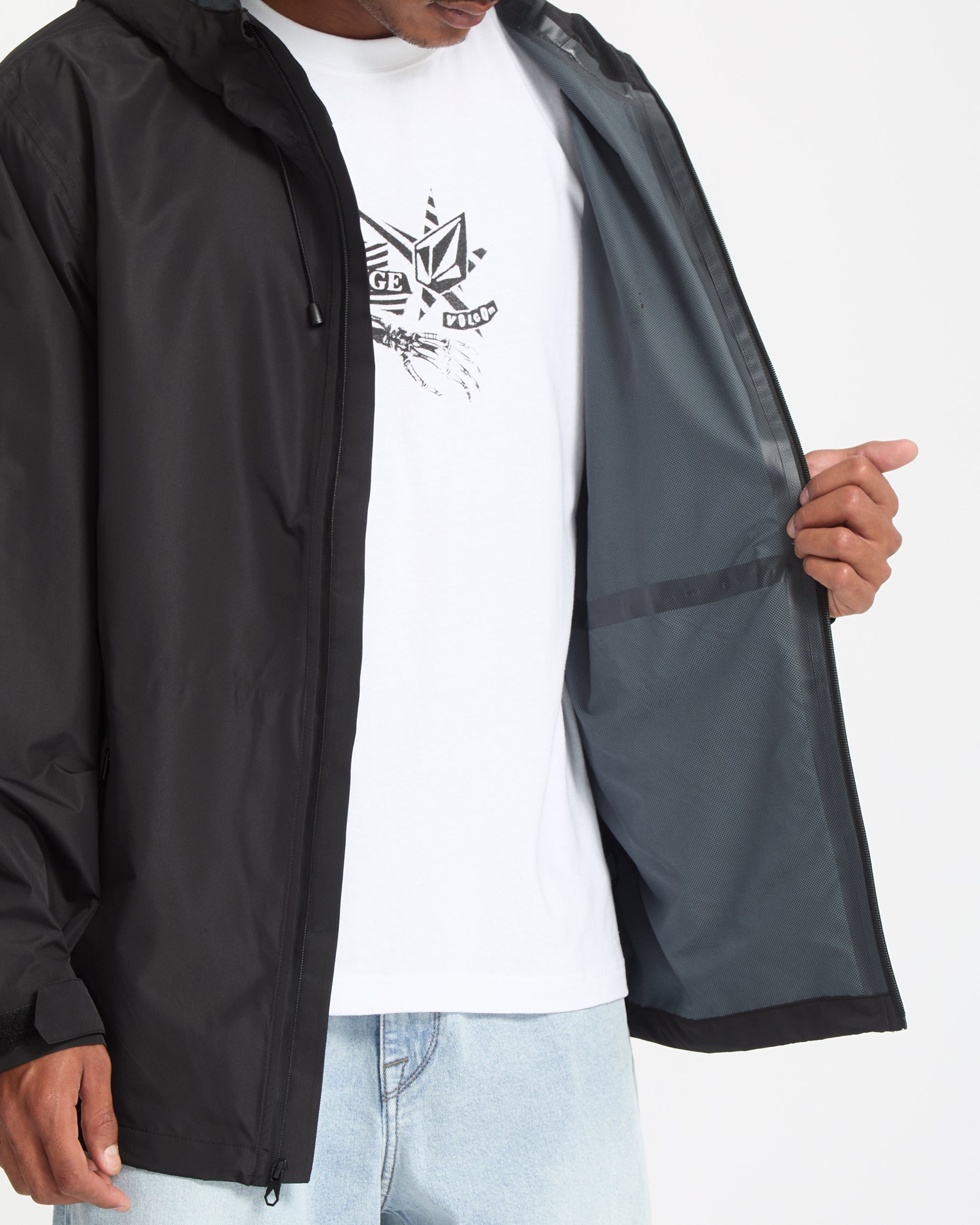 Thunder Stone 10K Jacket - Black - Men - Volcom EU – Volcom Europe