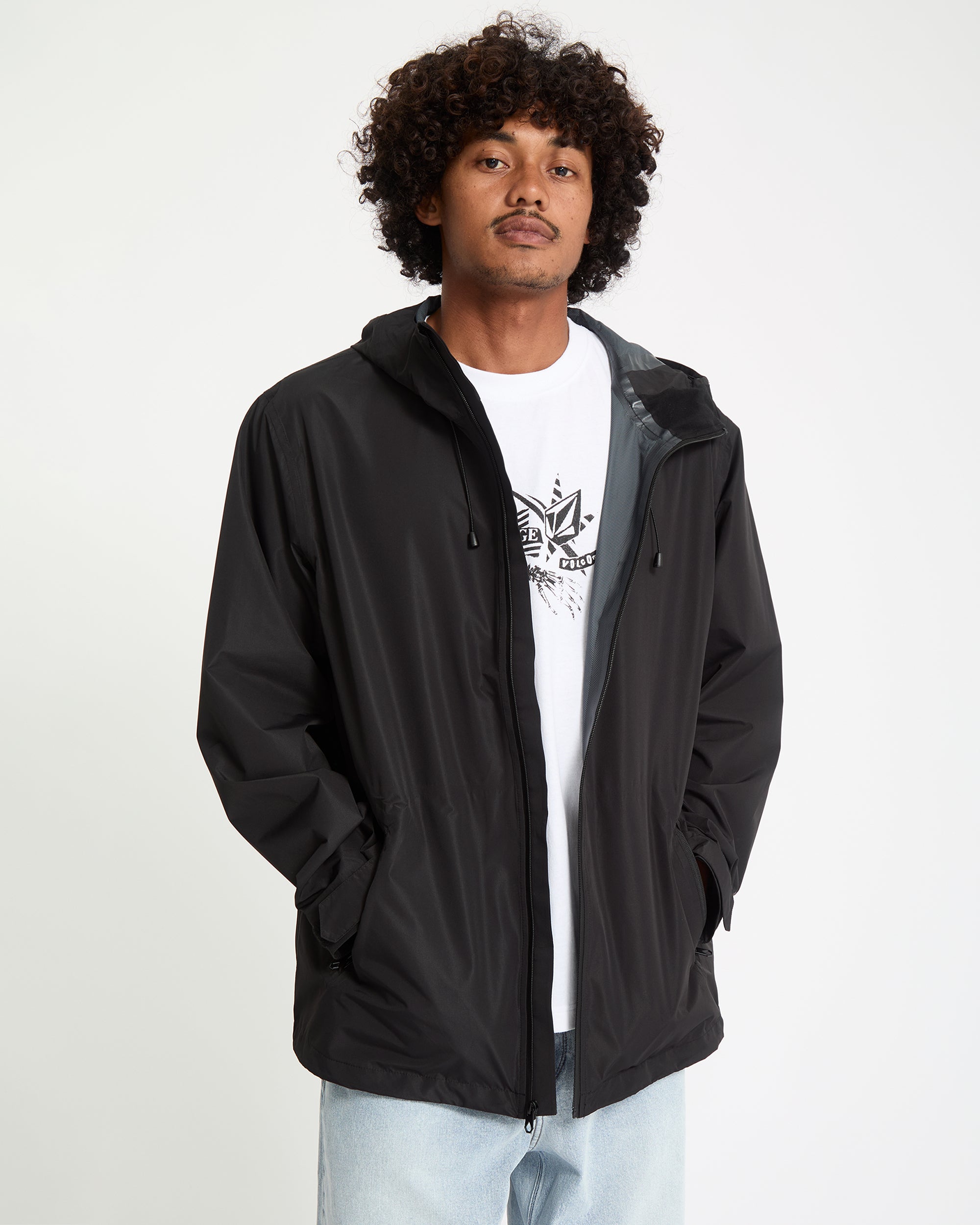 Thunder Stone 10K Jacket - Black - Men - Volcom EU – Volcom Europe