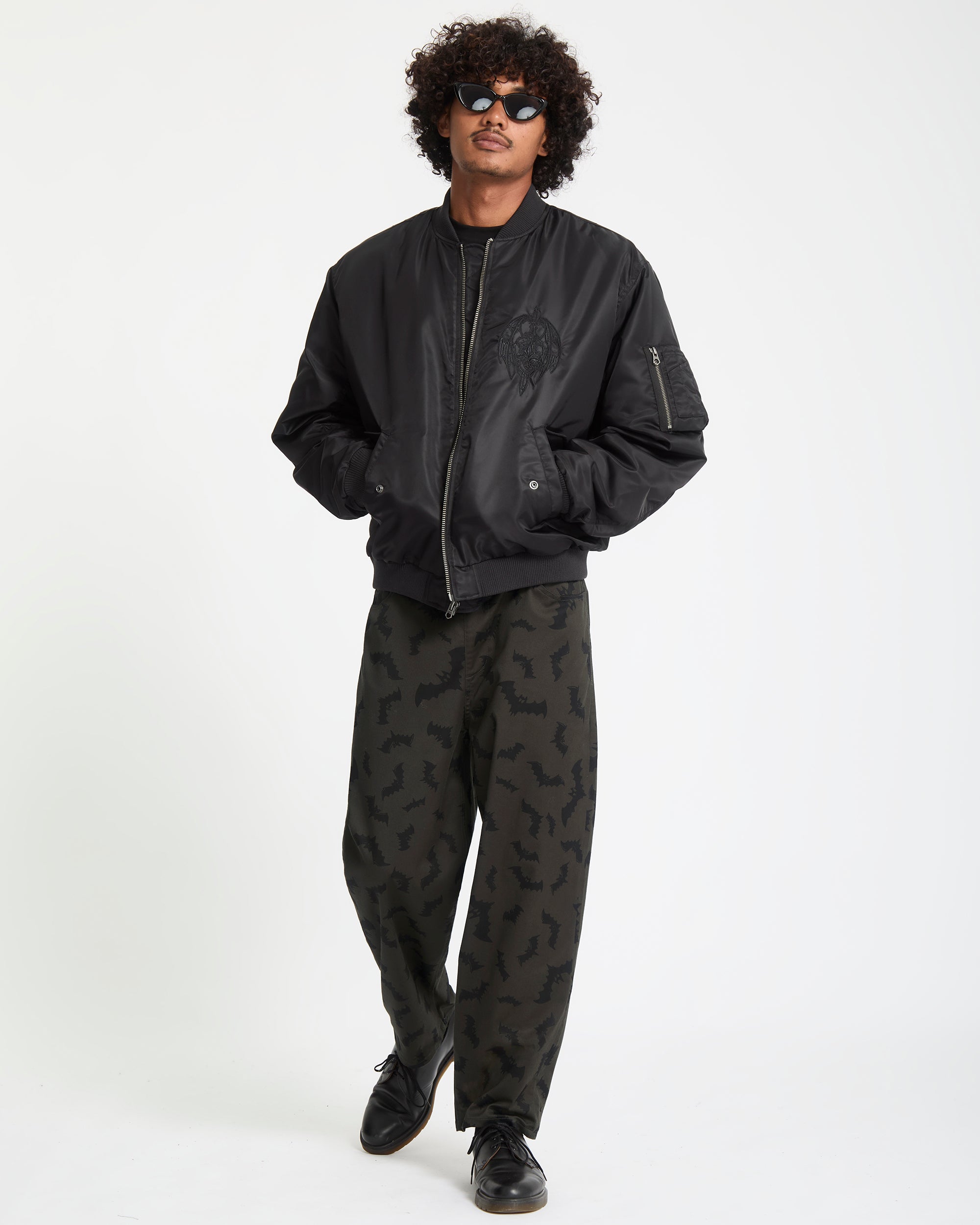 Skullarstone Bomber Jacket - Black - Volcom EU – Volcom Europe
