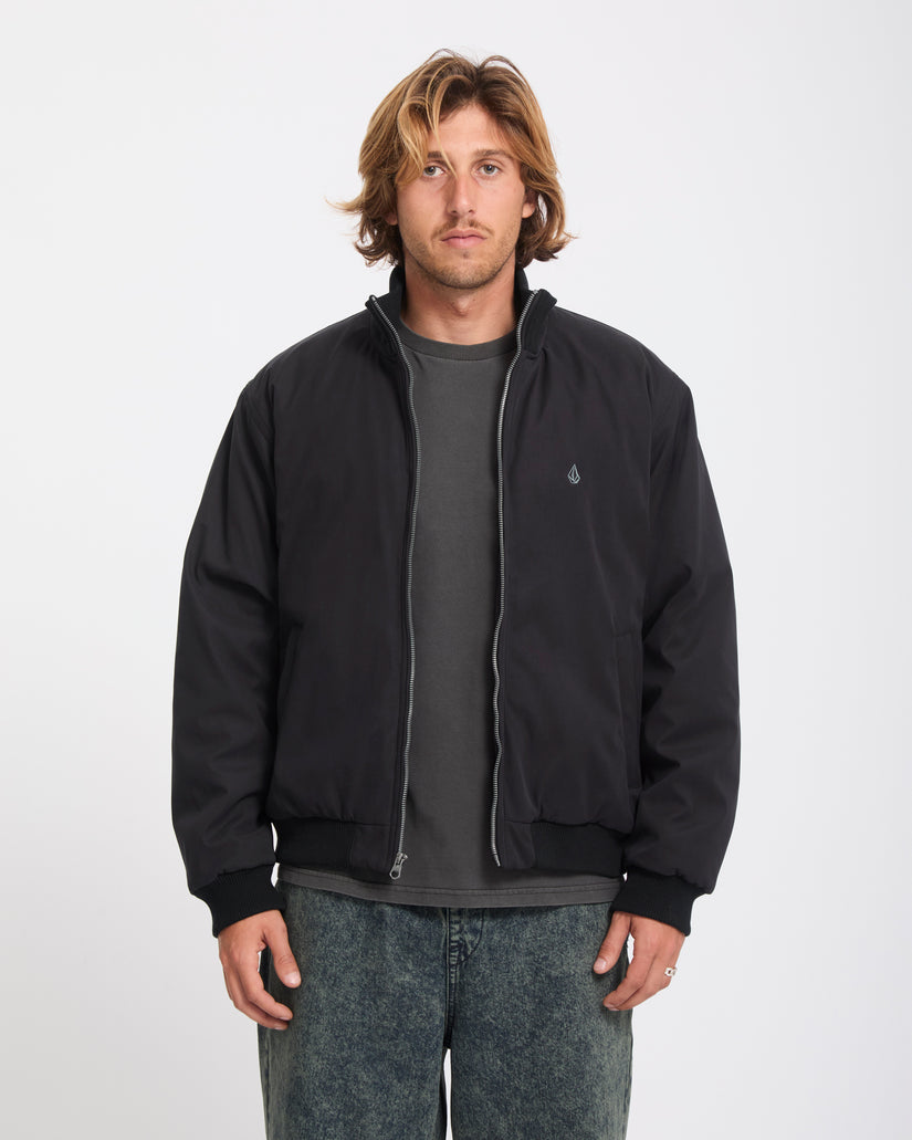 Damerman Bomber Jacket - Black