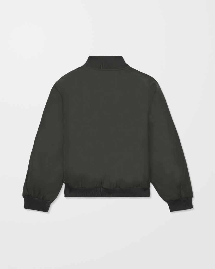 Damerman Bomber Jacket - Rinsed Black