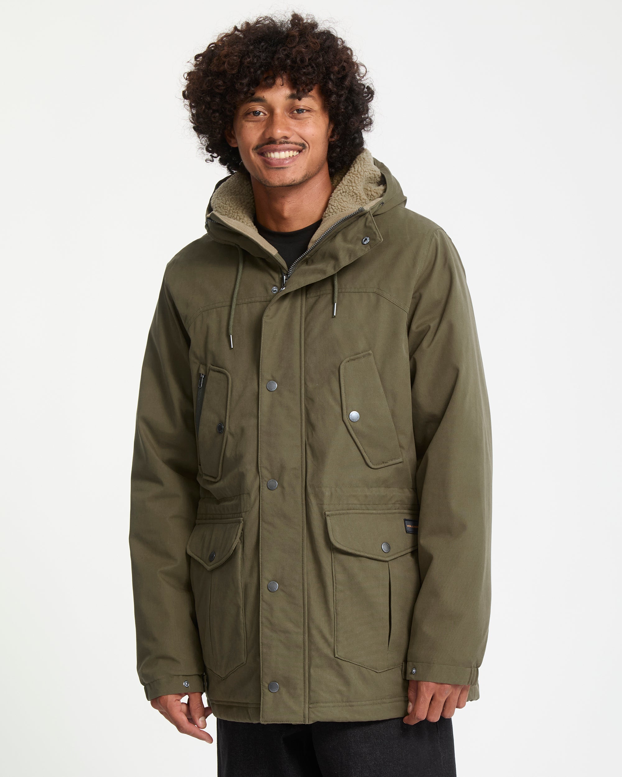 Starget 5K Parka - Military - Men - Volcom EU – Volcom Europe