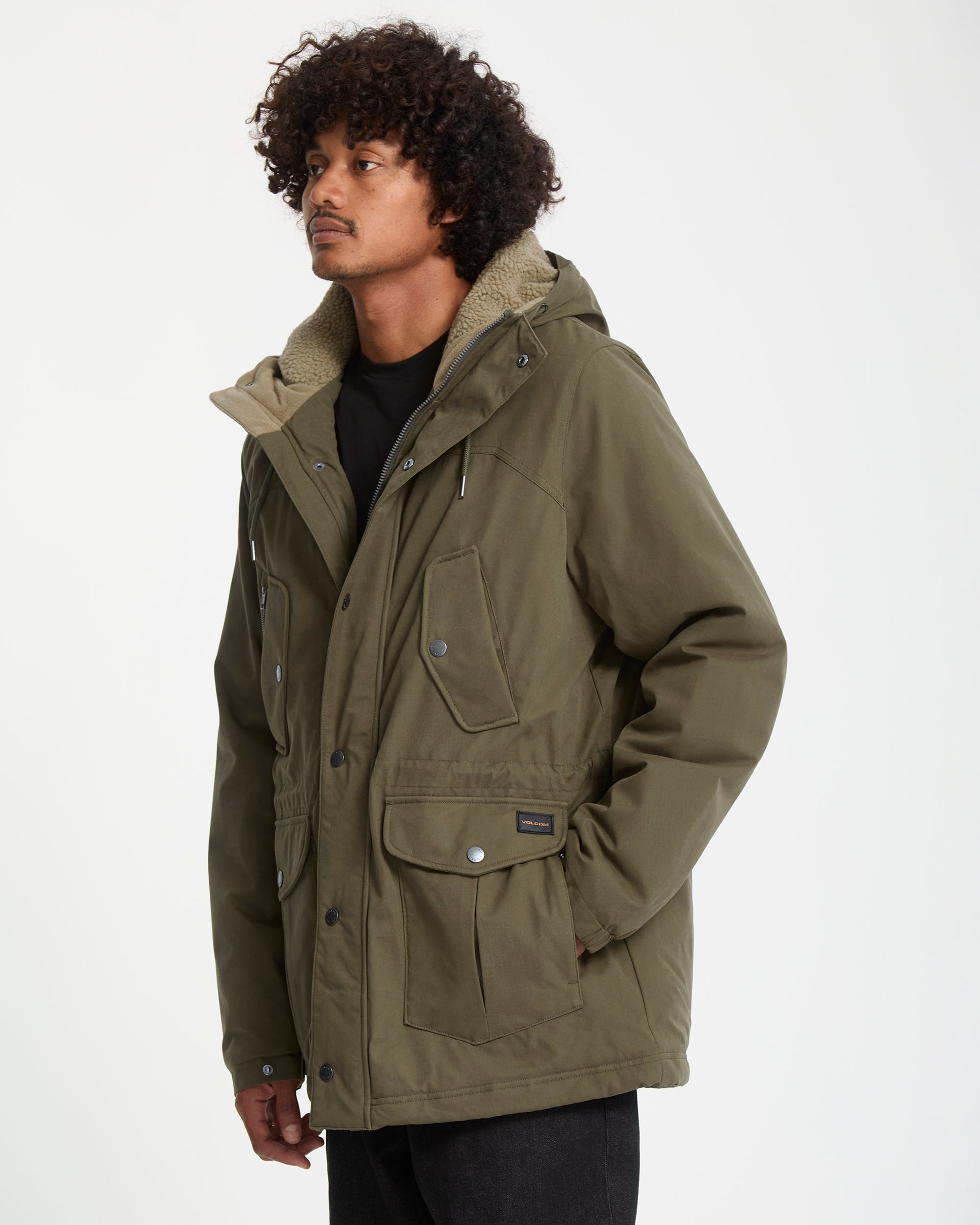 Starget 5K Parka - Military - Men - Volcom EU – Volcom Europe