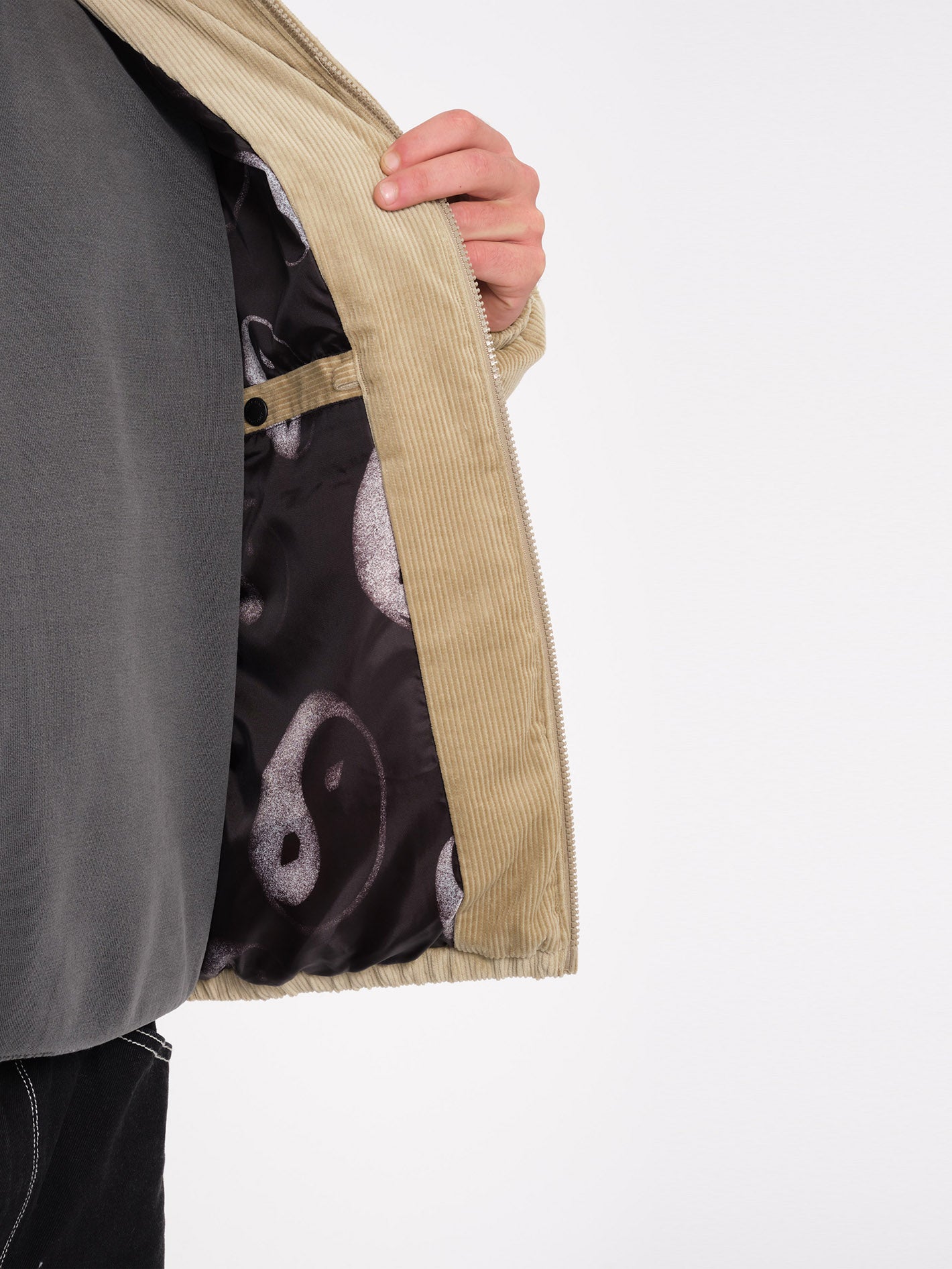 Walltz Corduroy Jacket - Khaki - Men - Volcom Europe Walltz Corduroy Jacket - Khaki - Men - Volcom Europe