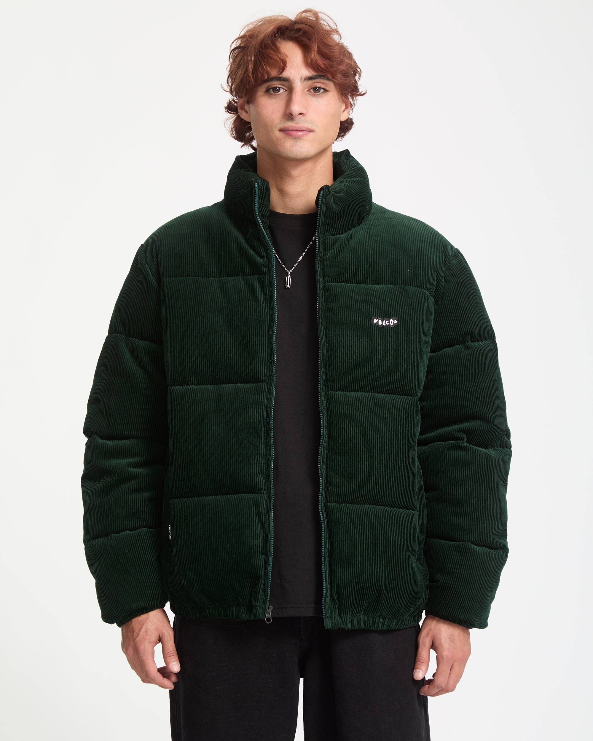 Walltz Corduroy Jacket - Scarab - Men - Volcom EU – Volcom Europe