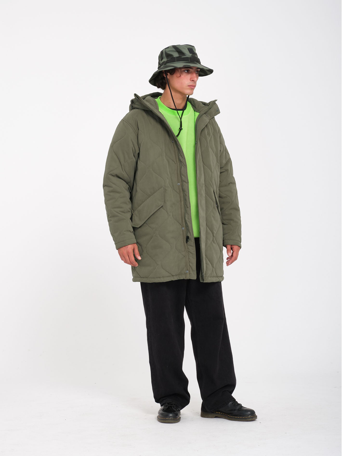 Longstone Jacket - Wintermoss - Men - Volcom EU – Volcom Europe