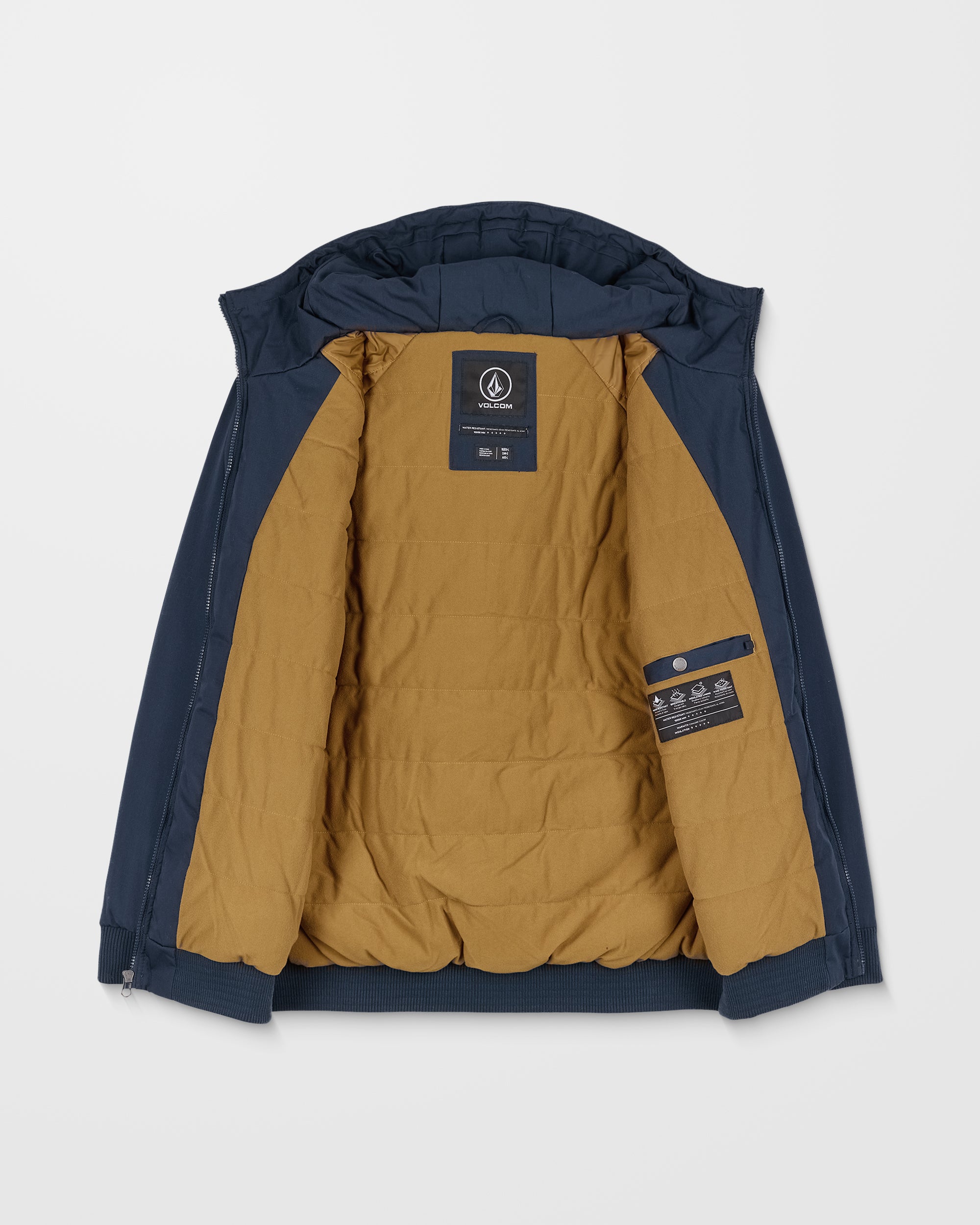 Hernan 10K Jacket - Navy - Men - Volcom EU – Volcom Europe