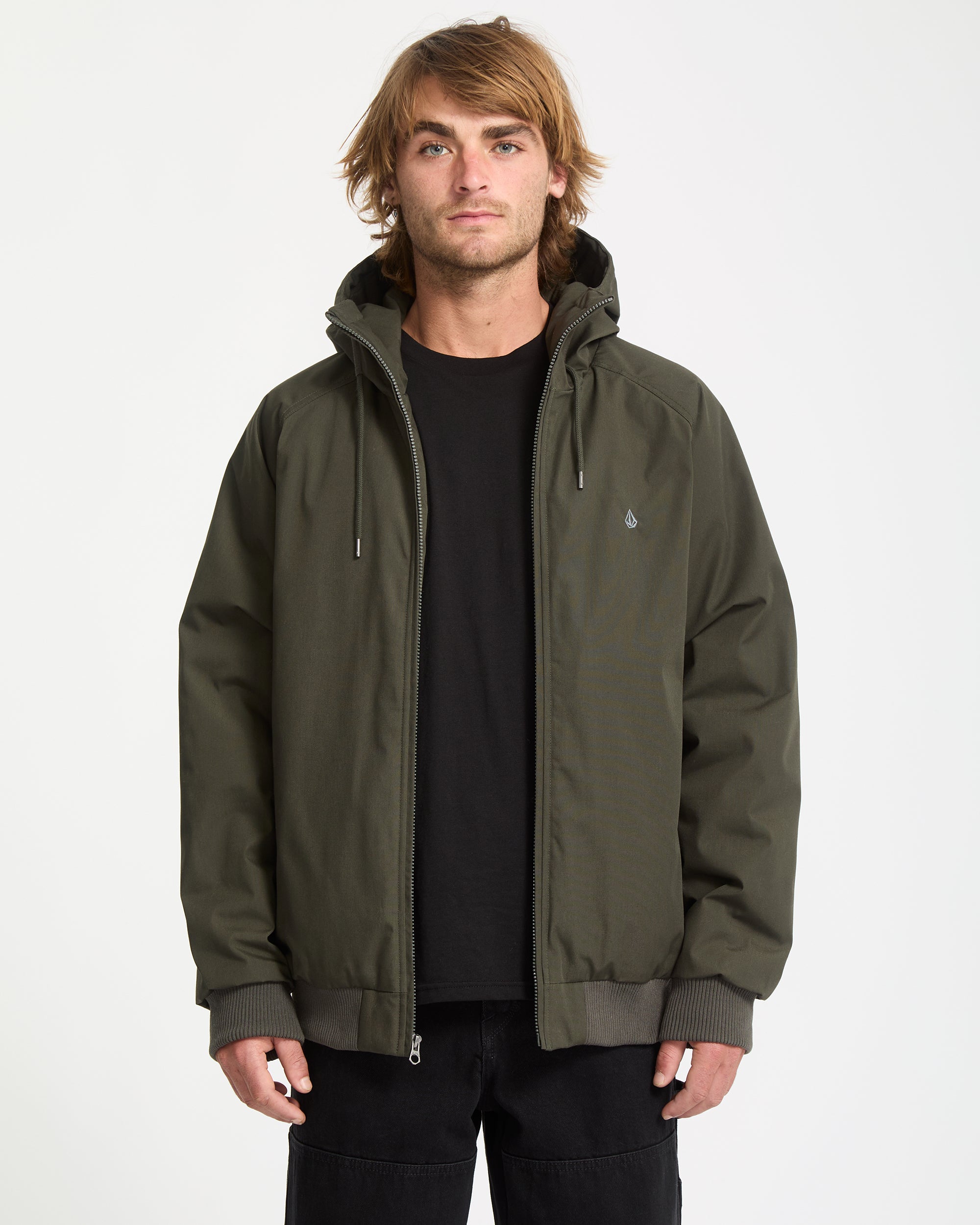 Hernan 10K Jacket - Rinsed Black - Men - Volcom EU – Volcom Europe