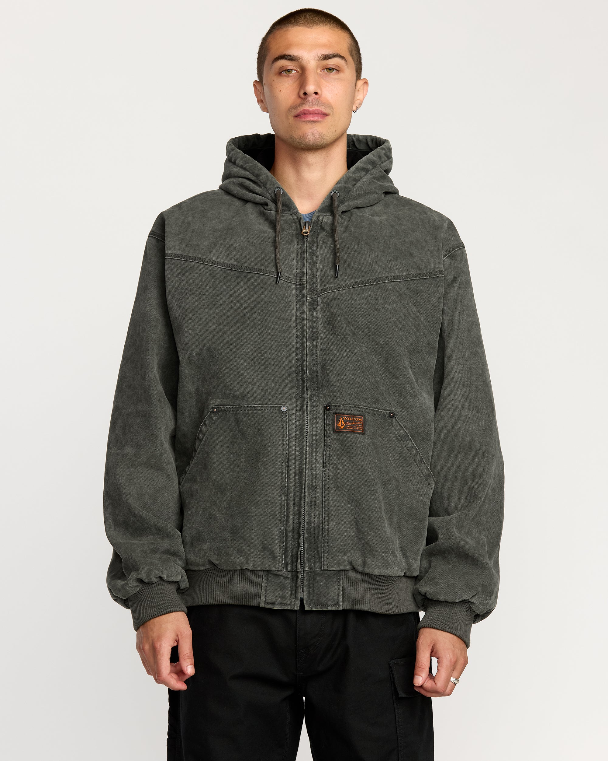 Hamilstorm Jacket - Rinsed Black - Men - Volcom EU – Volcom Europe