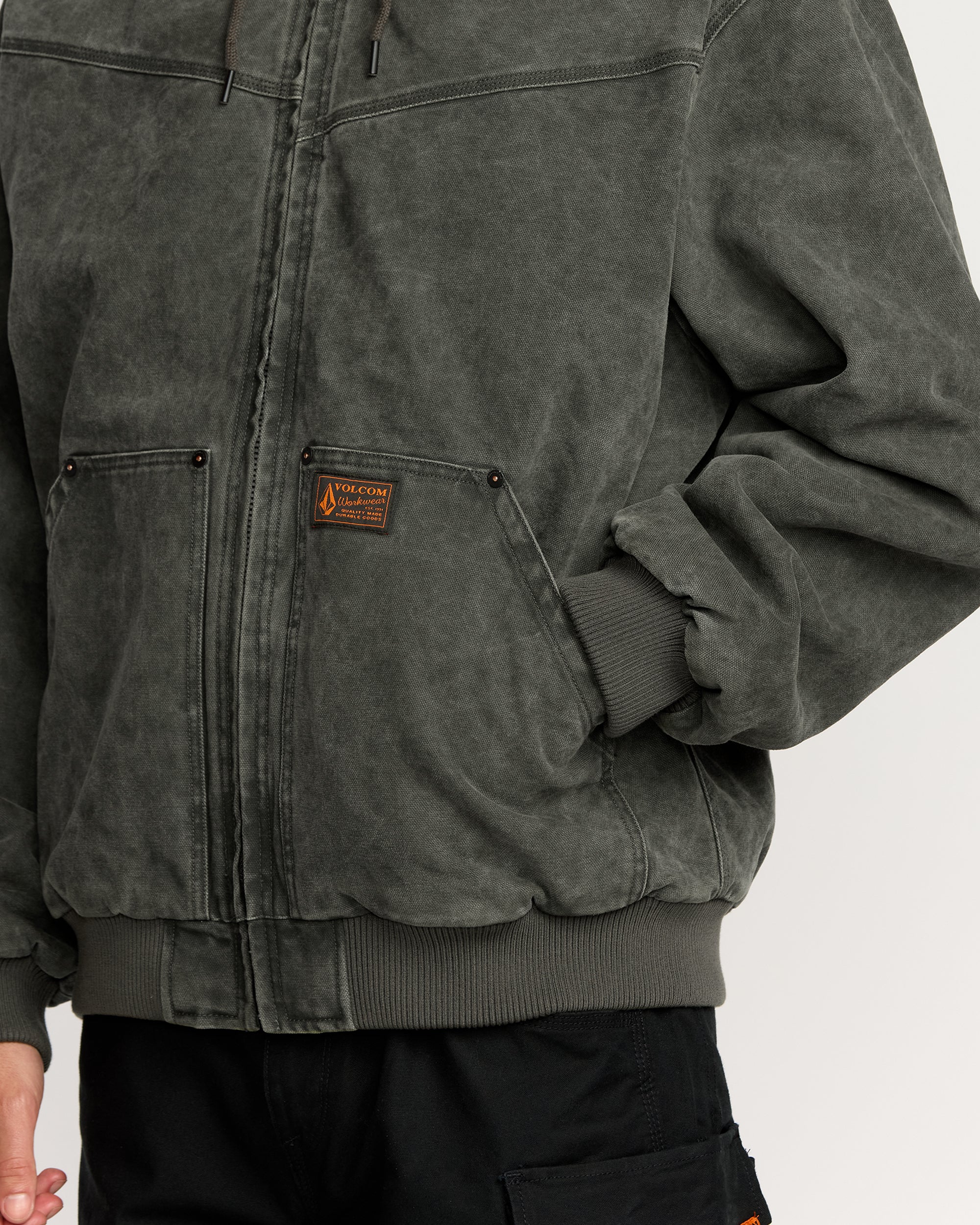 Hamilstorm Jacket - Rinsed Black - Men - Volcom EU – Volcom Europe