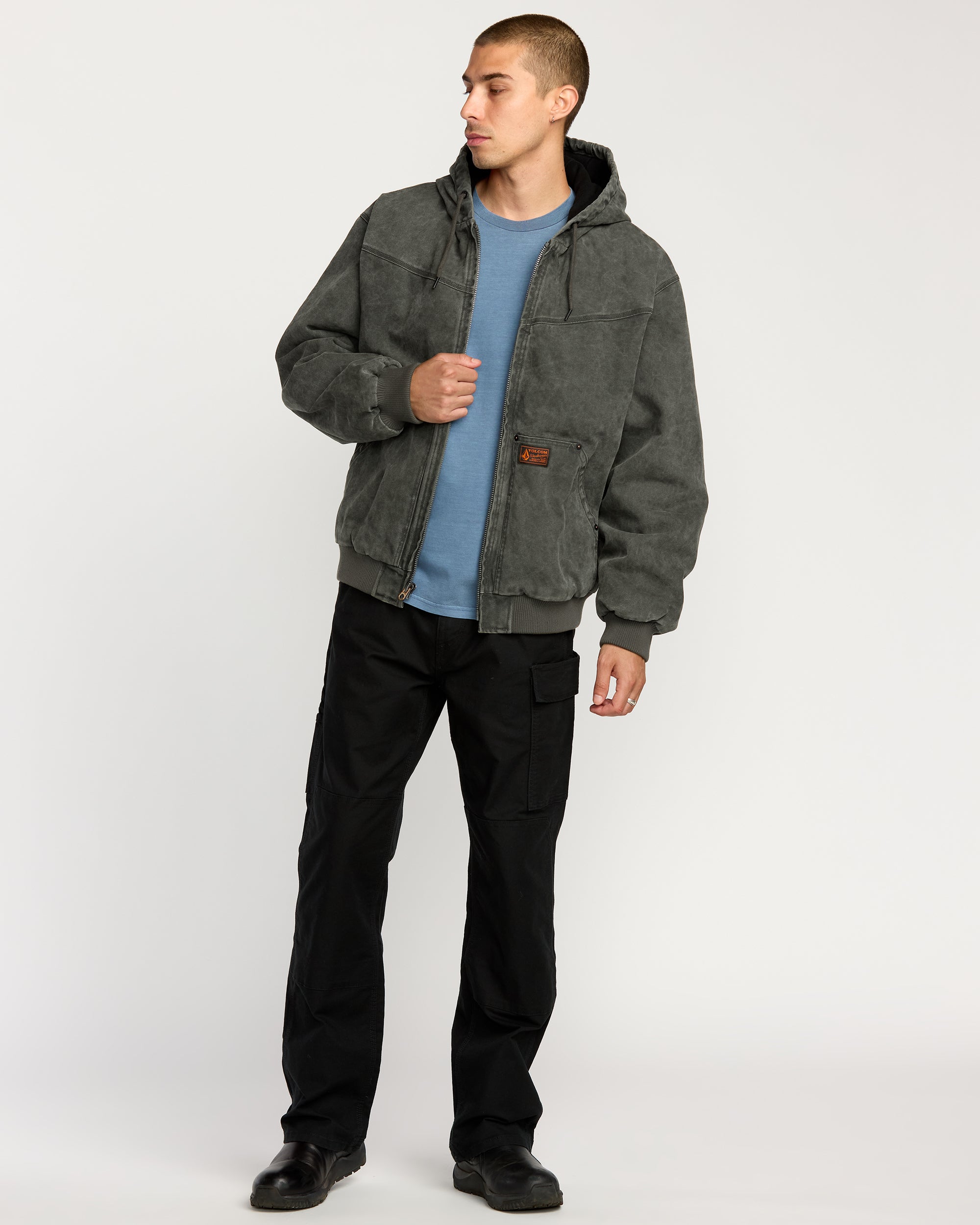 Hamilstorm Jacket - Rinsed Black - Men - Volcom EU – Volcom Europe