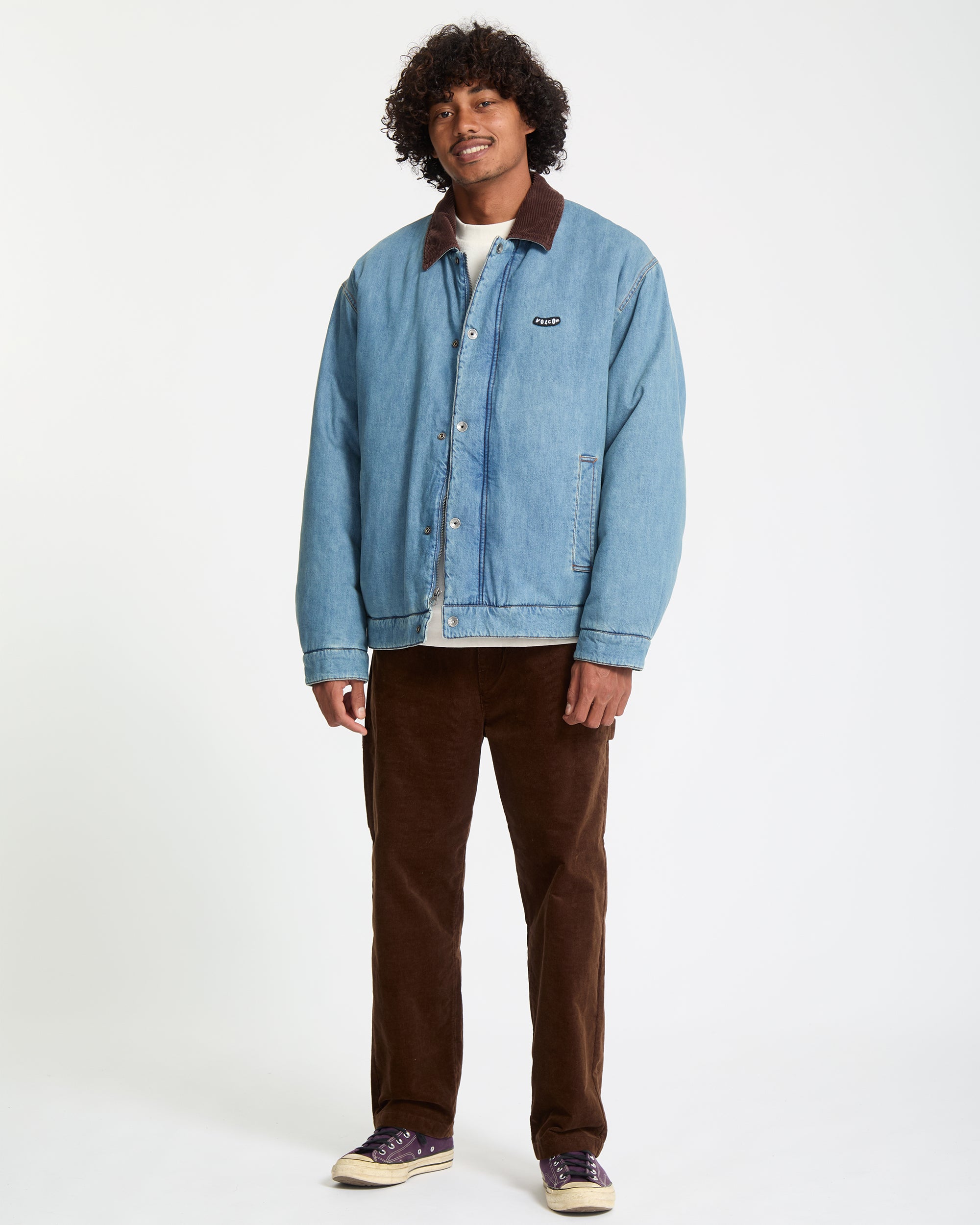 Stonewish Jacket - Denim - Volcom EU – Volcom Europe
