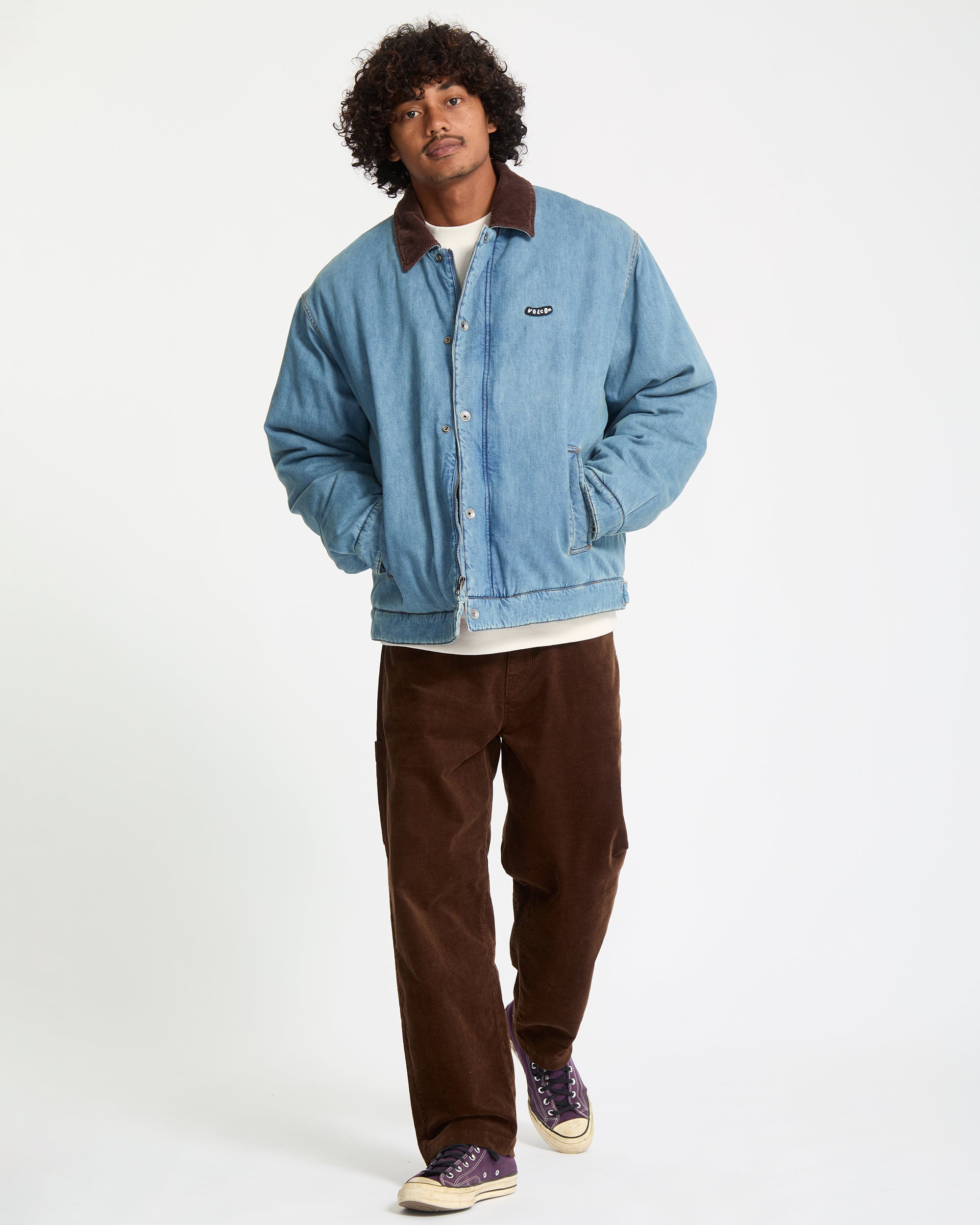 Stonewish Jacket - Denim - Volcom EU – Volcom Europe
