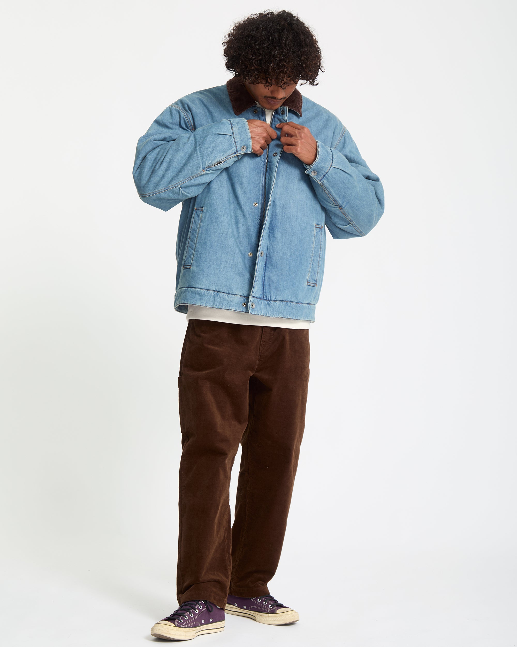 Stonewish Jacket - Denim - Volcom EU – Volcom Europe