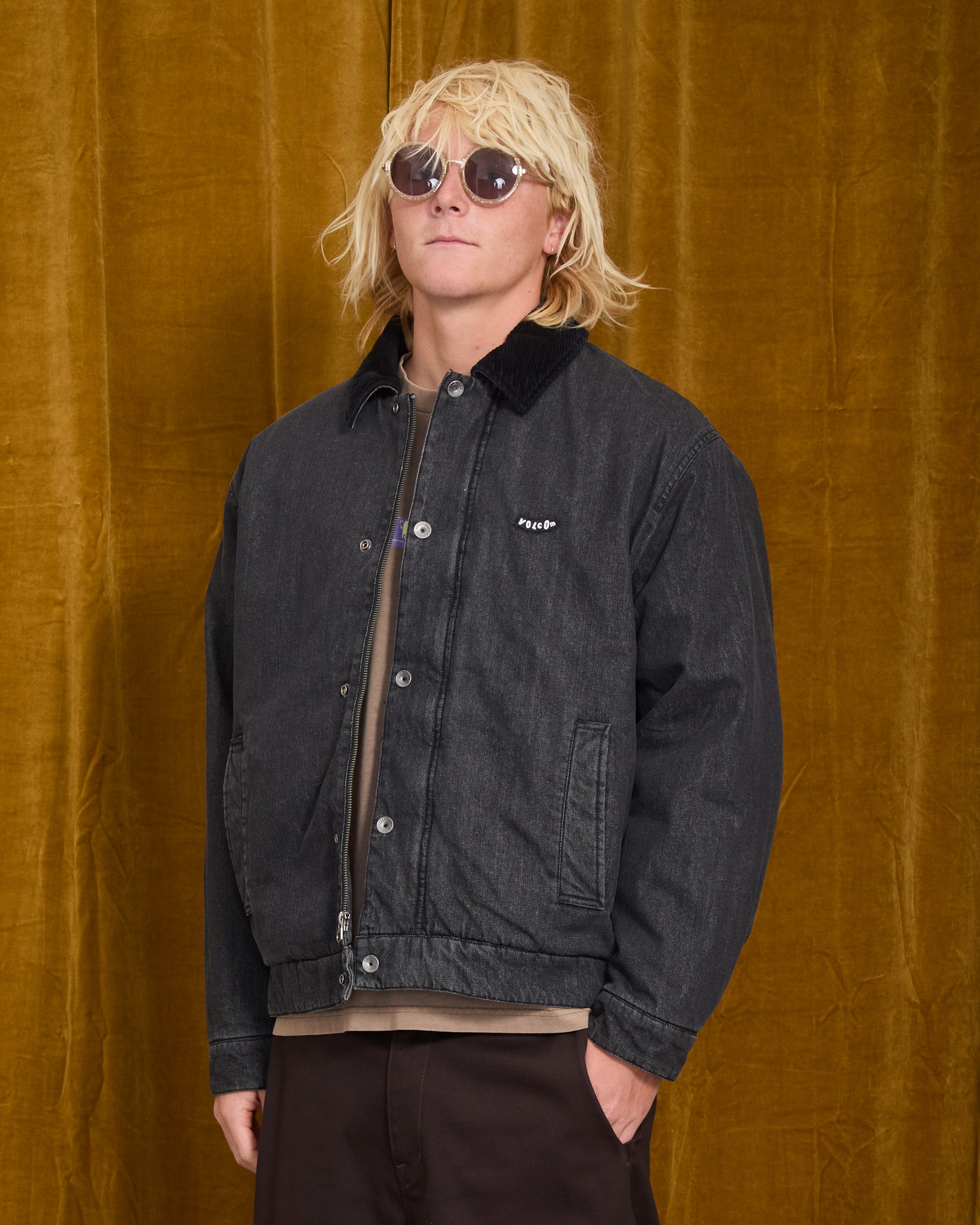 STONE  ヴィンテージ ジャケット M ブラック アーカイブ Stonewish Jacket - Black - Men - Volcom EU – Volcom Europe