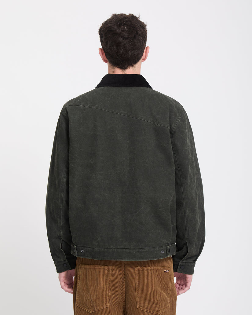 Heavydust Jacket - Rinsed Black