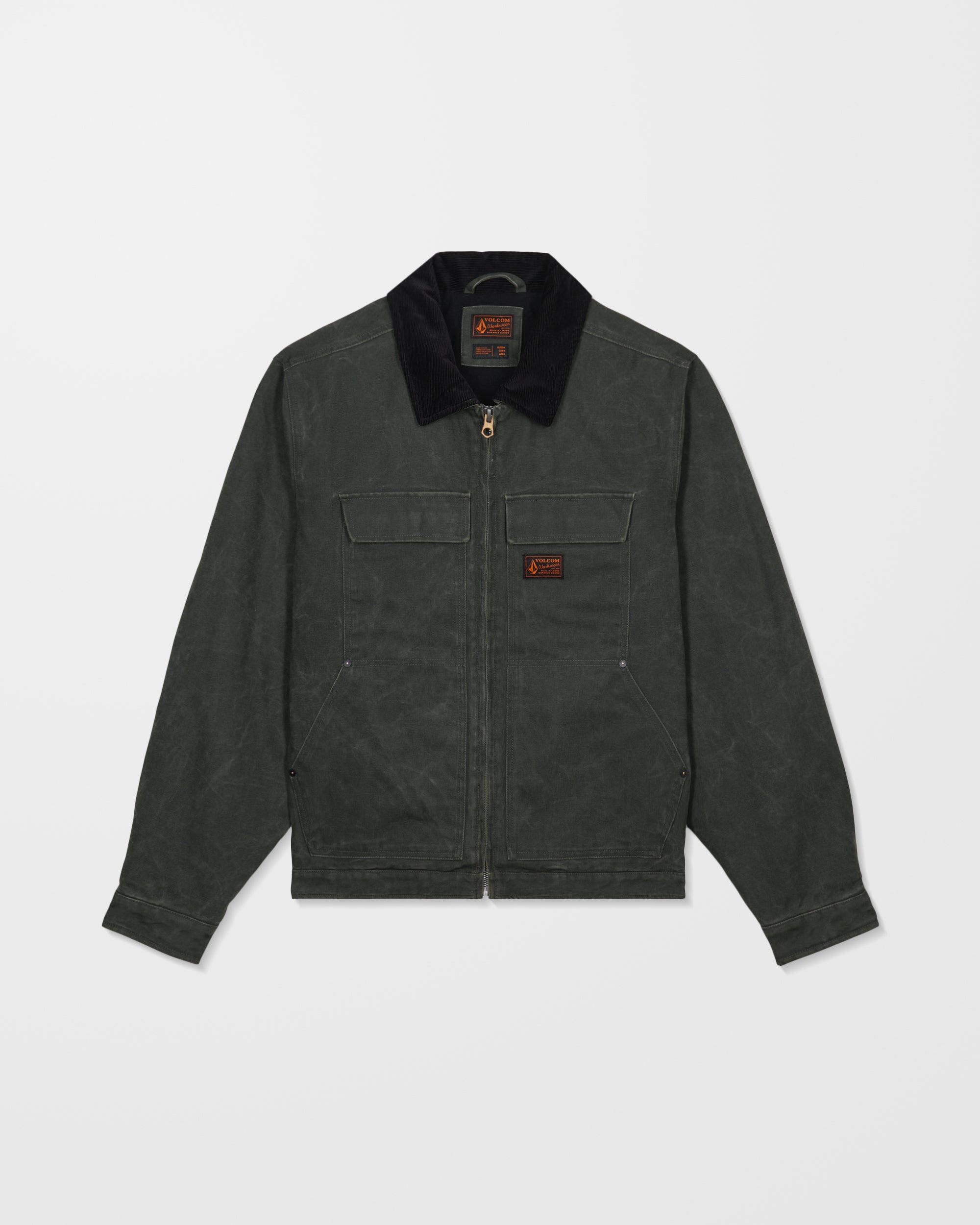 Heavydust Jacket - Rinsed Black - Men - Volcom EU – Volcom Europe