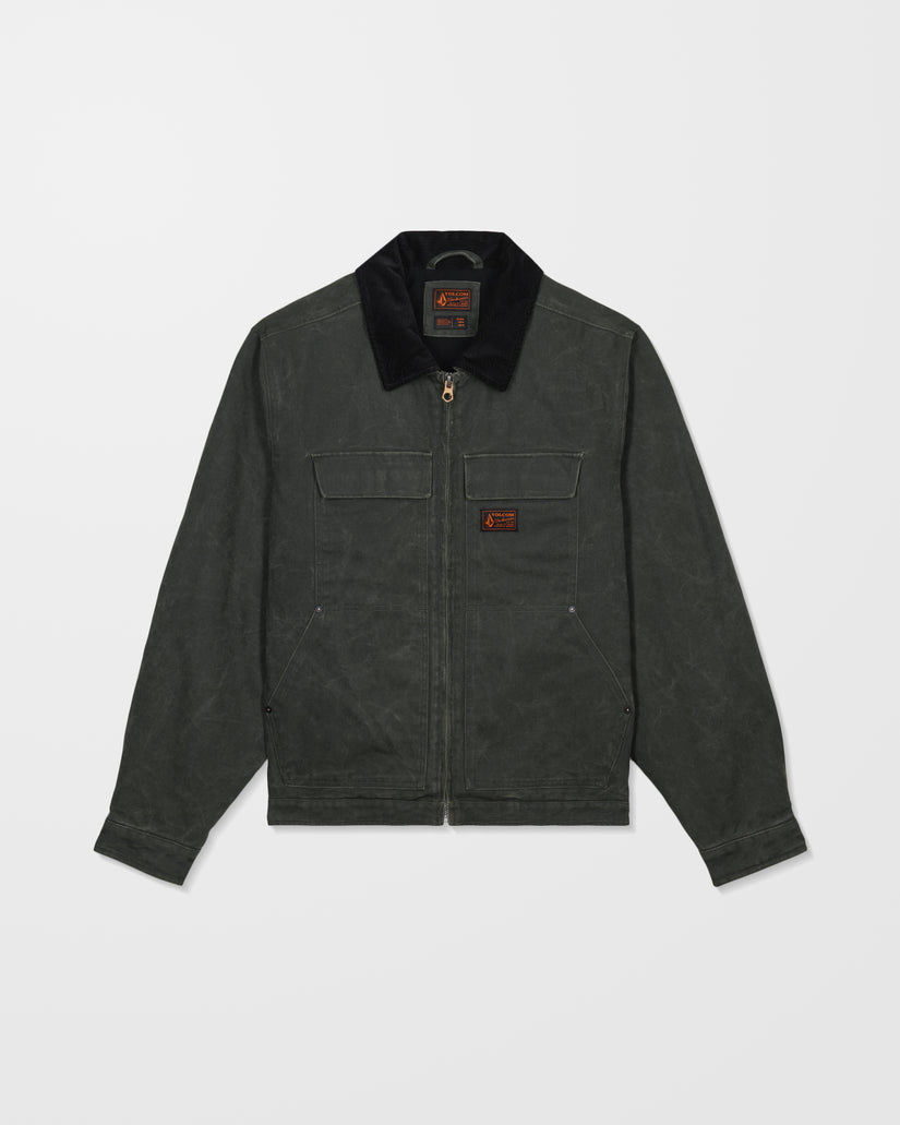 Heavydust Jacket - Rinsed Black