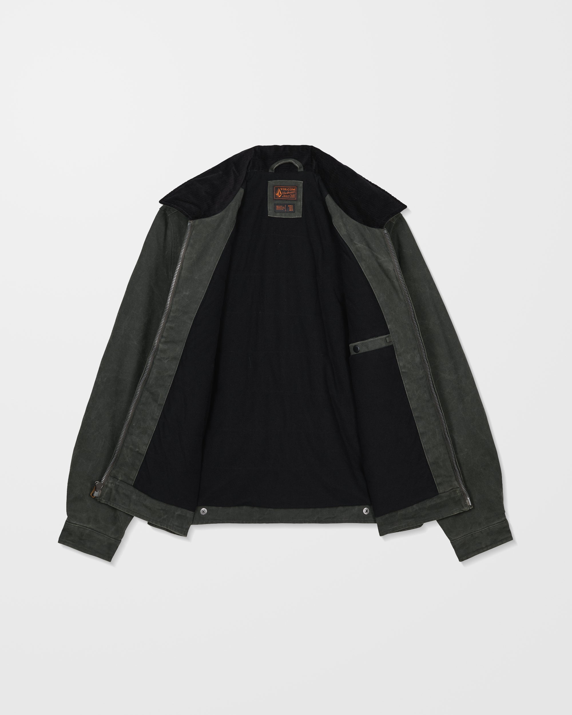 Heavydust Jacket - Rinsed Black - Men - Volcom EU – Volcom Europe
