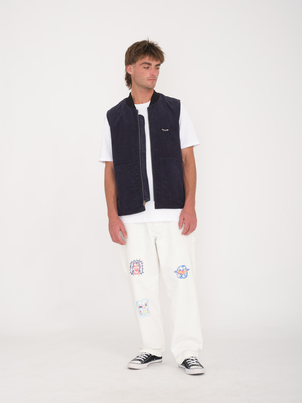 V-Team Vest - NAVY