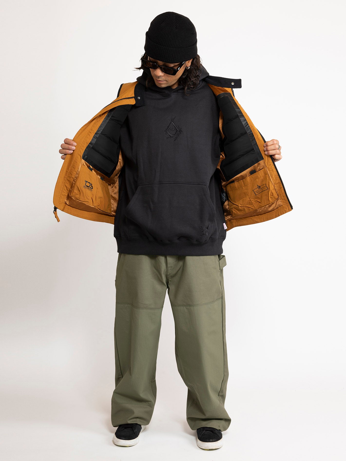 VOLCOM ナイロンベスト VOLCOM Skate Vitals Collin Provost Mens Vest - KHAKI | Tillys