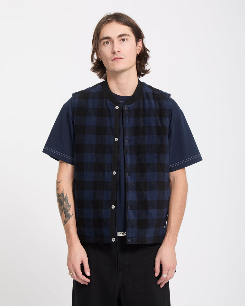 Bowered Reversible Vest - Marine