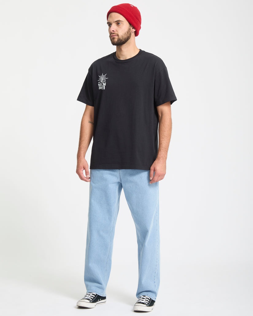 Freazy Loose Elasticated Waist Jeans - Blueprint