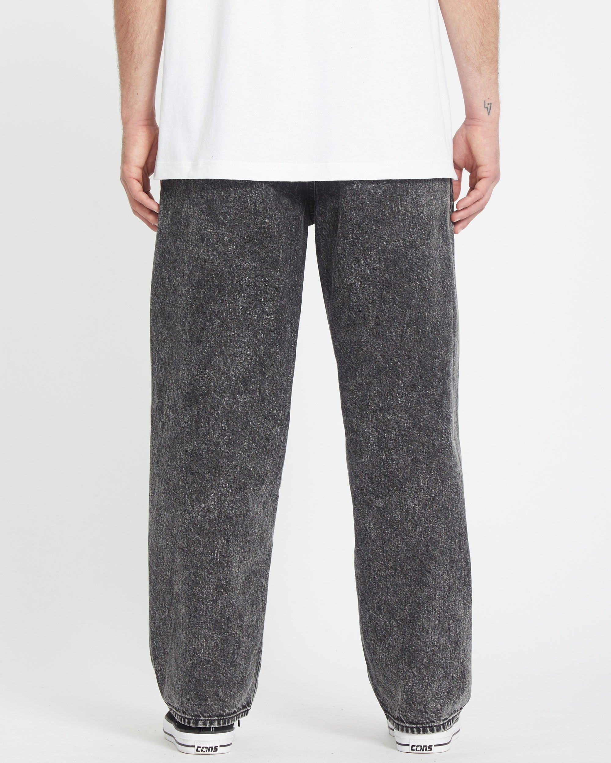 Freazy Loose Jeans - LIGHT ACID BLACK - Men - Volcom EU – Volcom