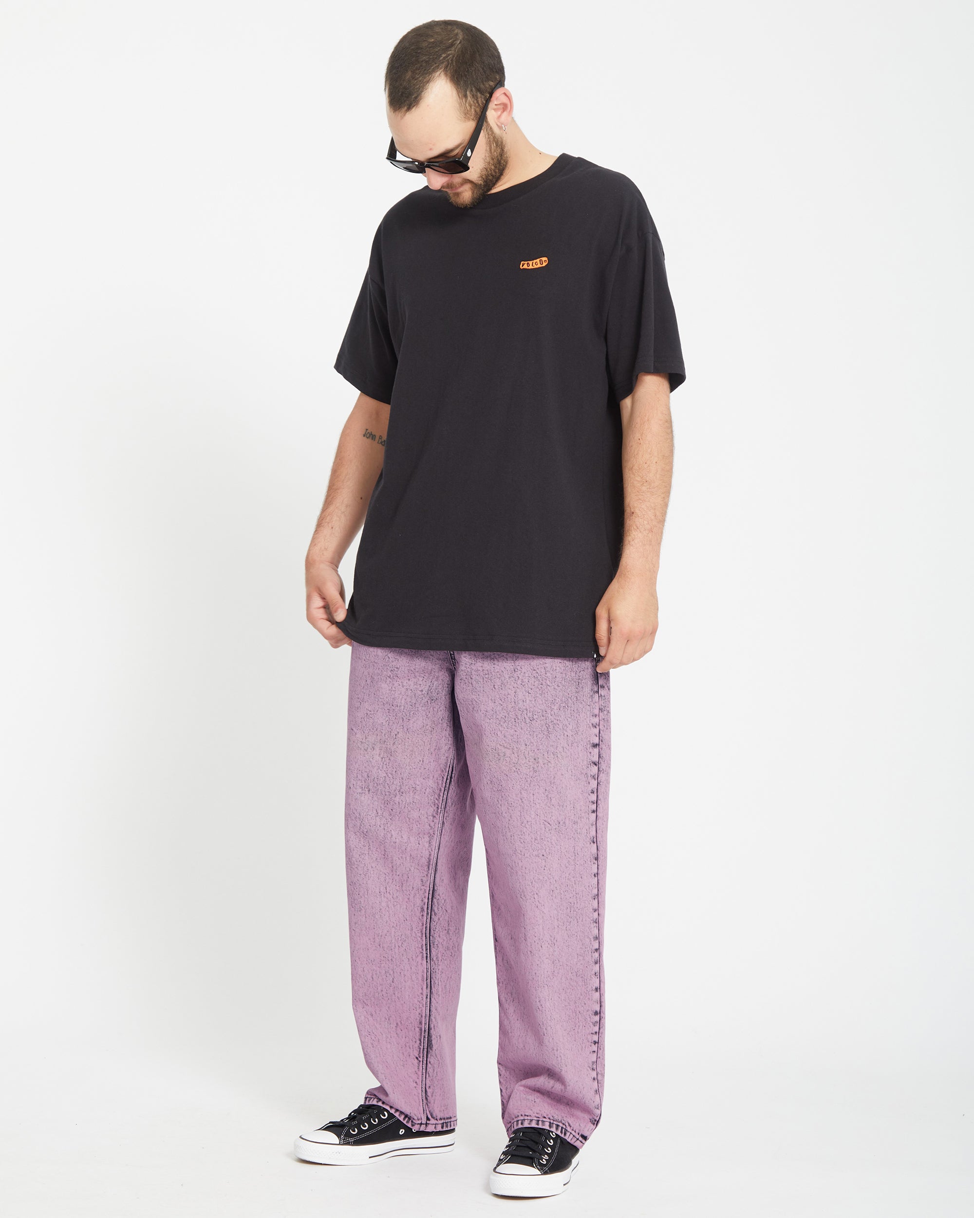 Freazy Loose Jeans - STEEL PURPLE - Men - Volcom EU – Volcom Europe