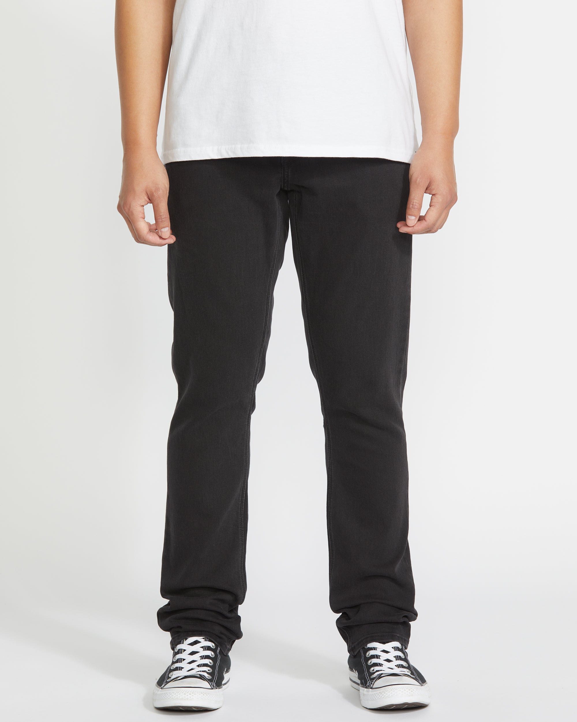 Klocker Tight Pants - Black Military | Volcom Europe