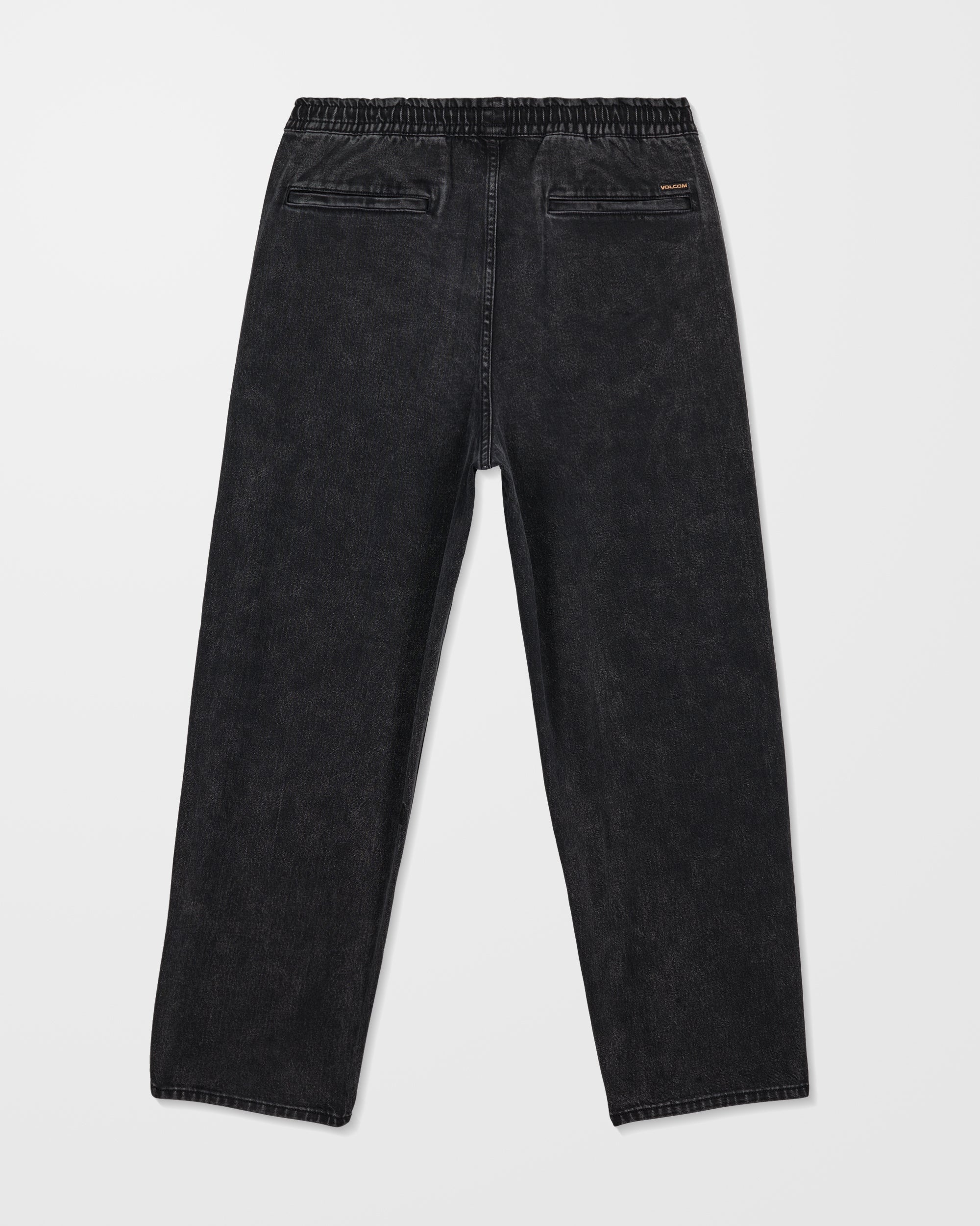 Freazy Loose Elasticated Waist Jeans - Blackity Black - Men