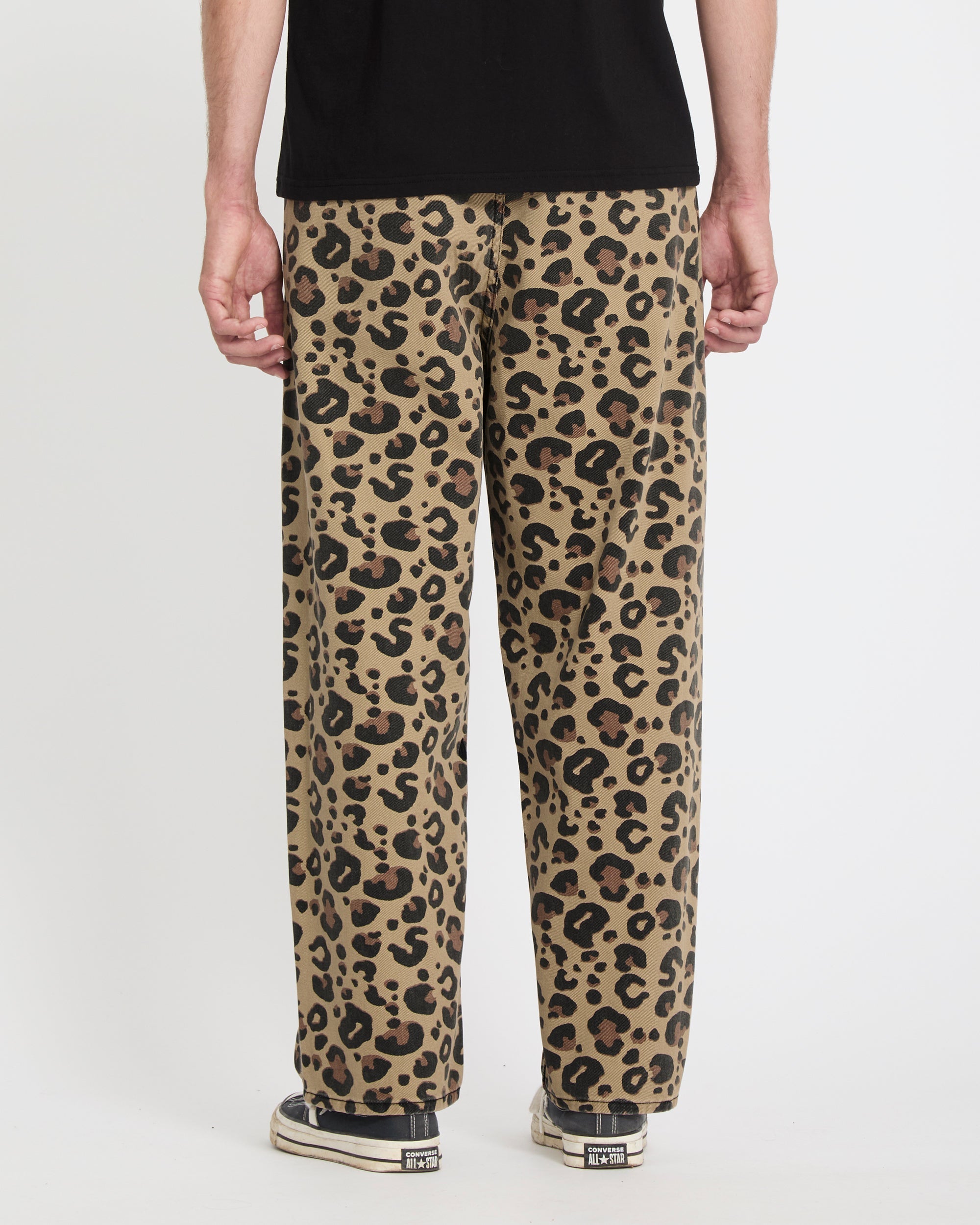 Freazy Loose Elasticated Waist Jeans - Cheetah - Men - Volcom EU