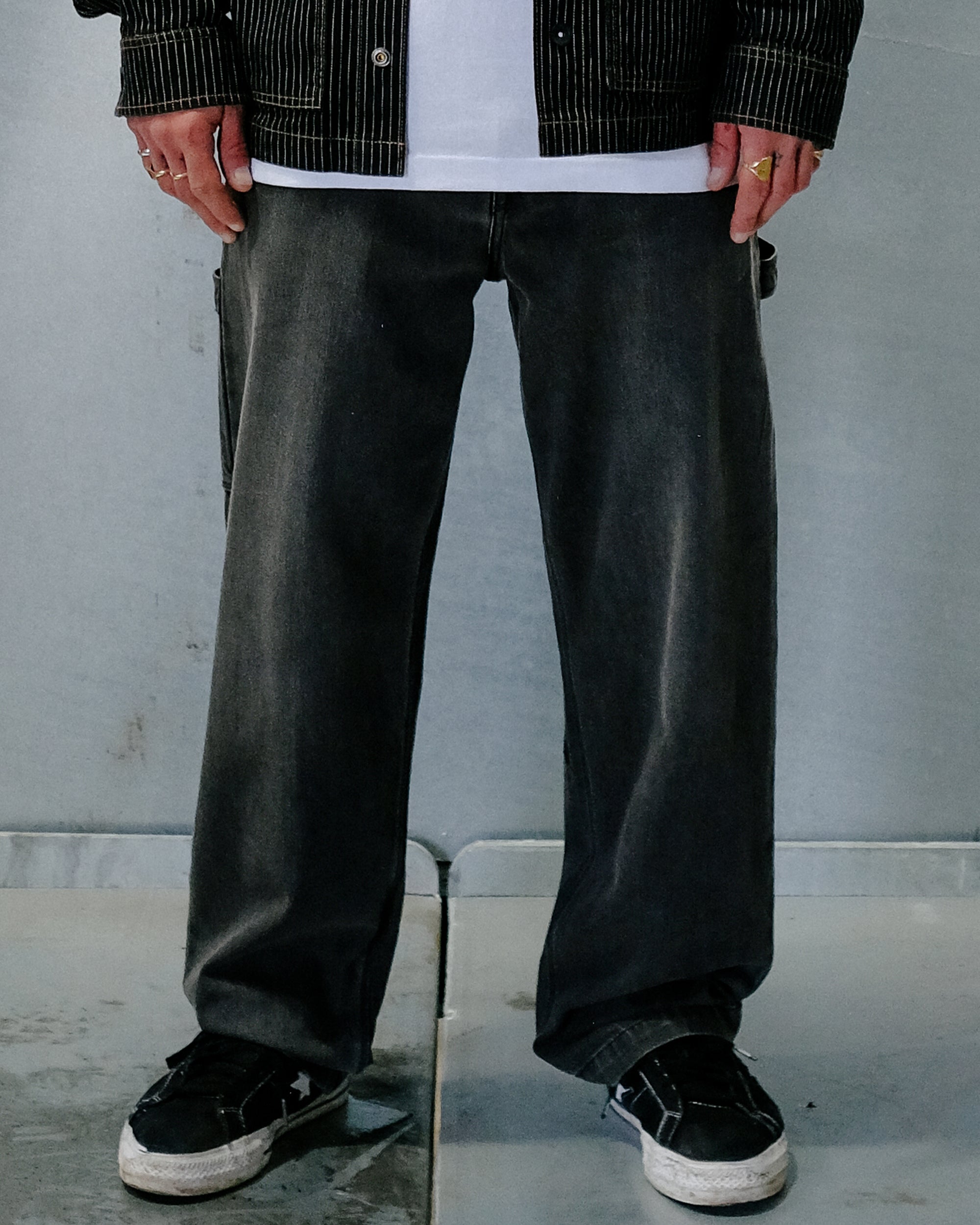 Kraftsman II Jeans - Black Grey - Men - Volcom EU – Volcom Europe