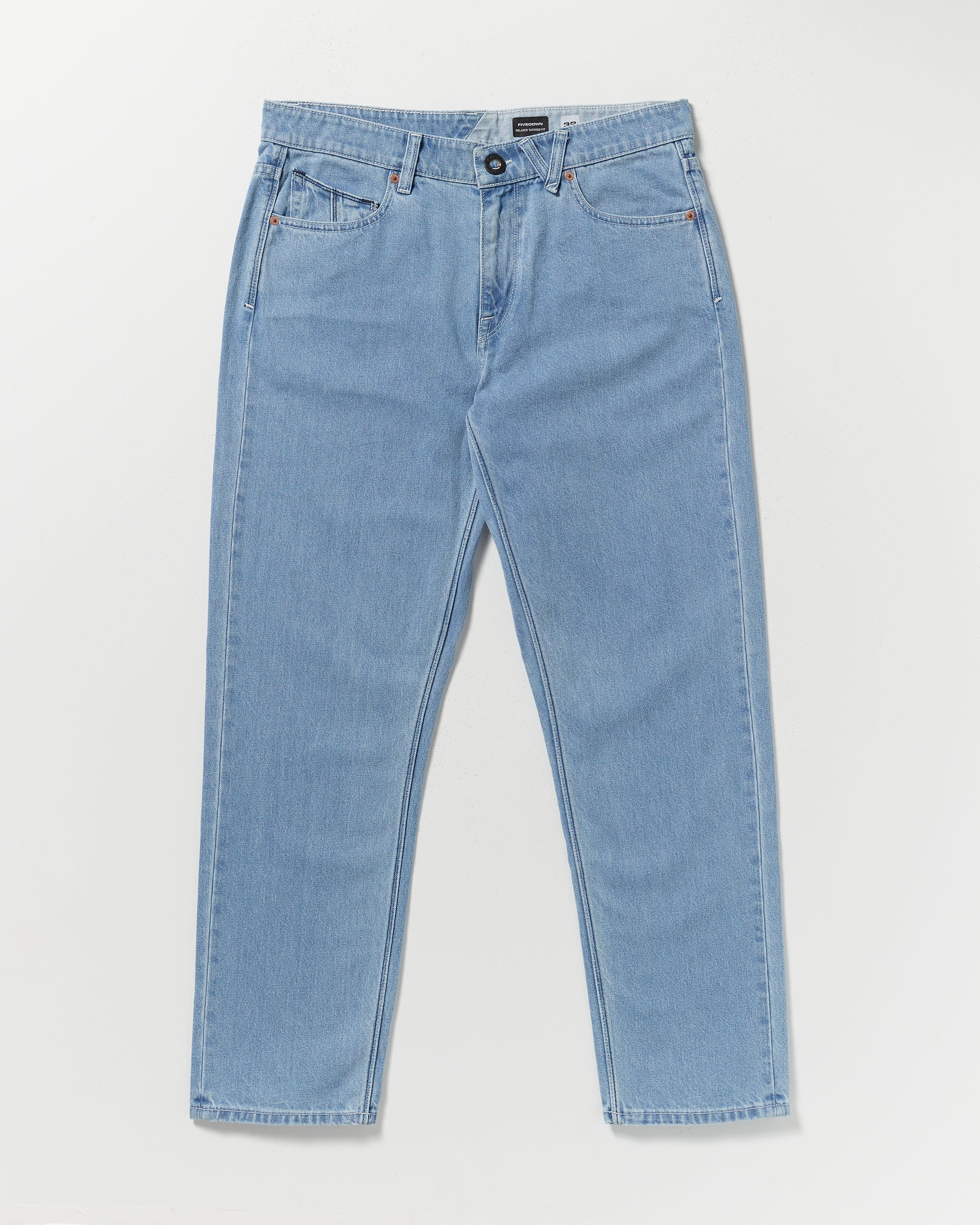 Fivedown Jeans - Camper Blue - Men - Volcom EU – Volcom Europe