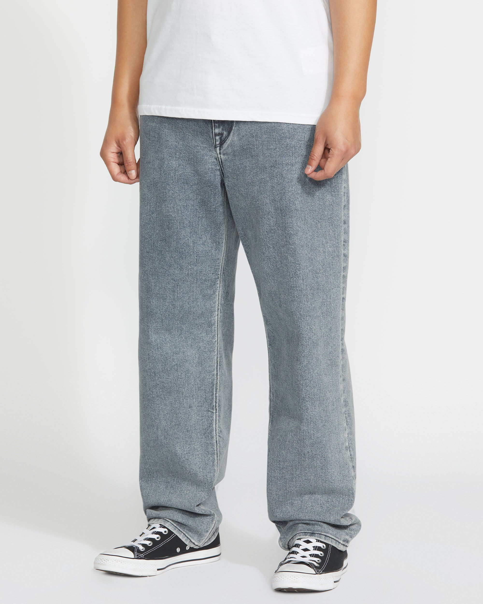 Modown Tapered Jeans - ASH BLUE - Men - Volcom EU – Volcom Europe